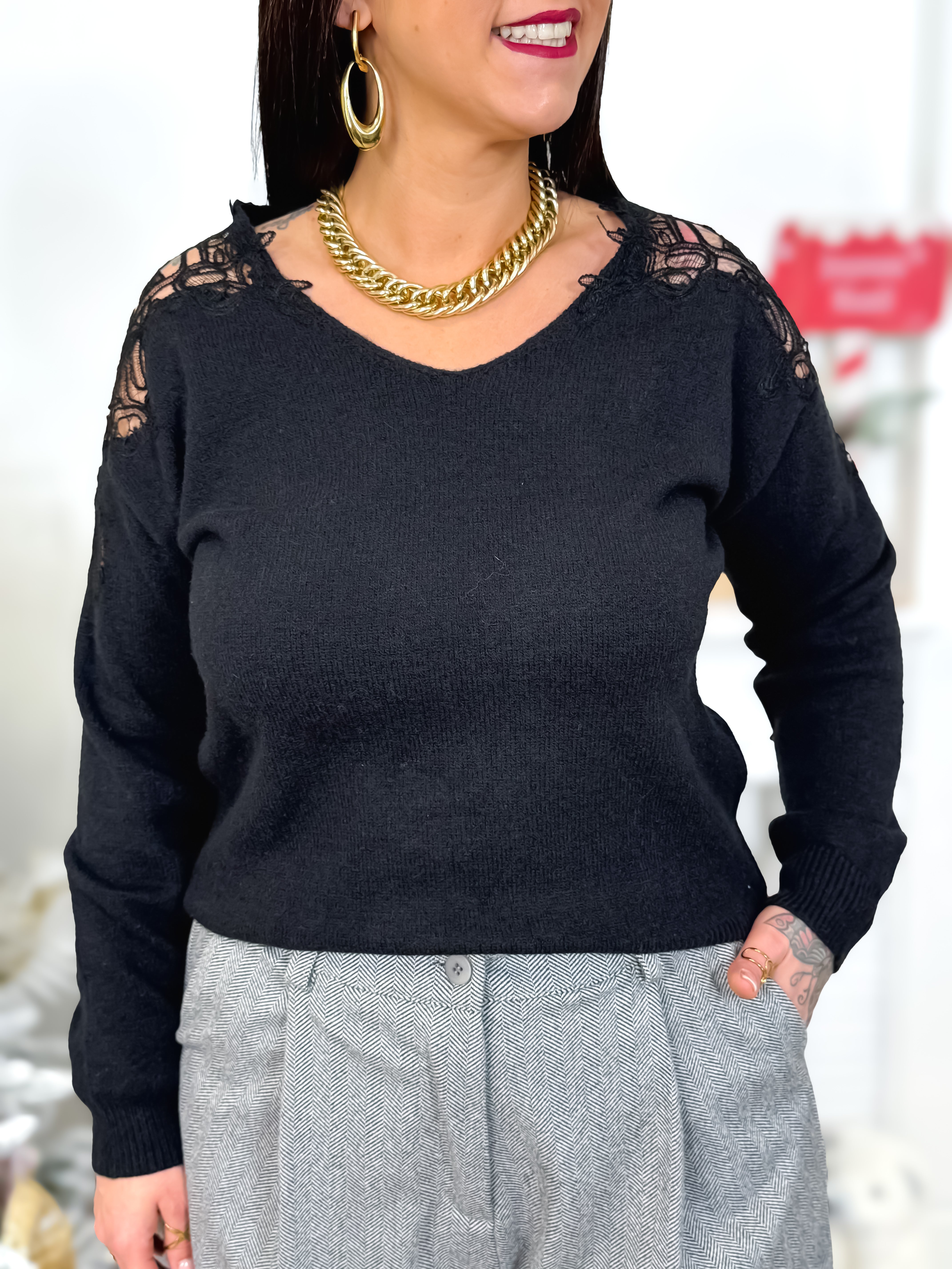 Pull - Angela - Noir