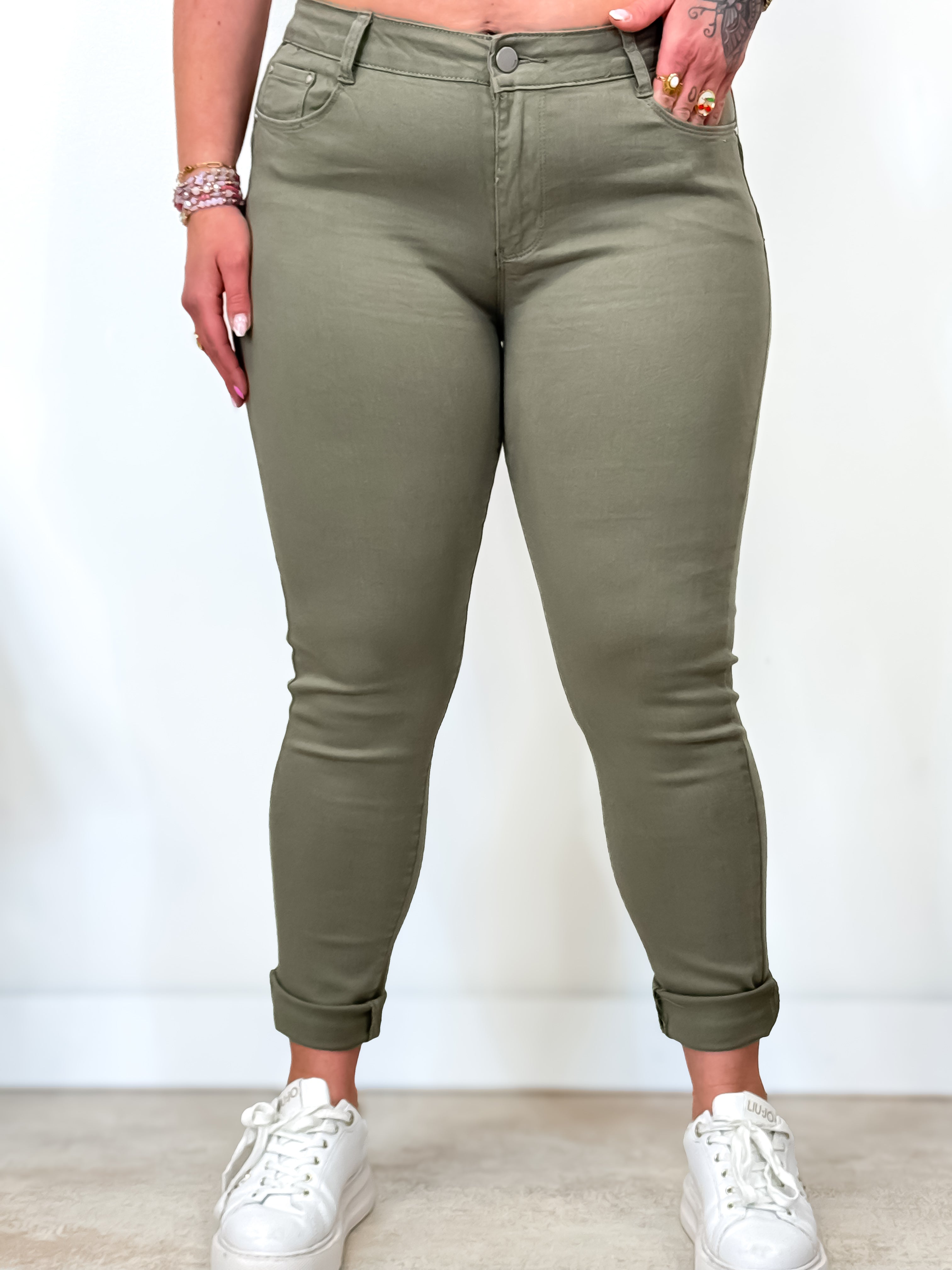 Jeans - Tiffany - Kaki