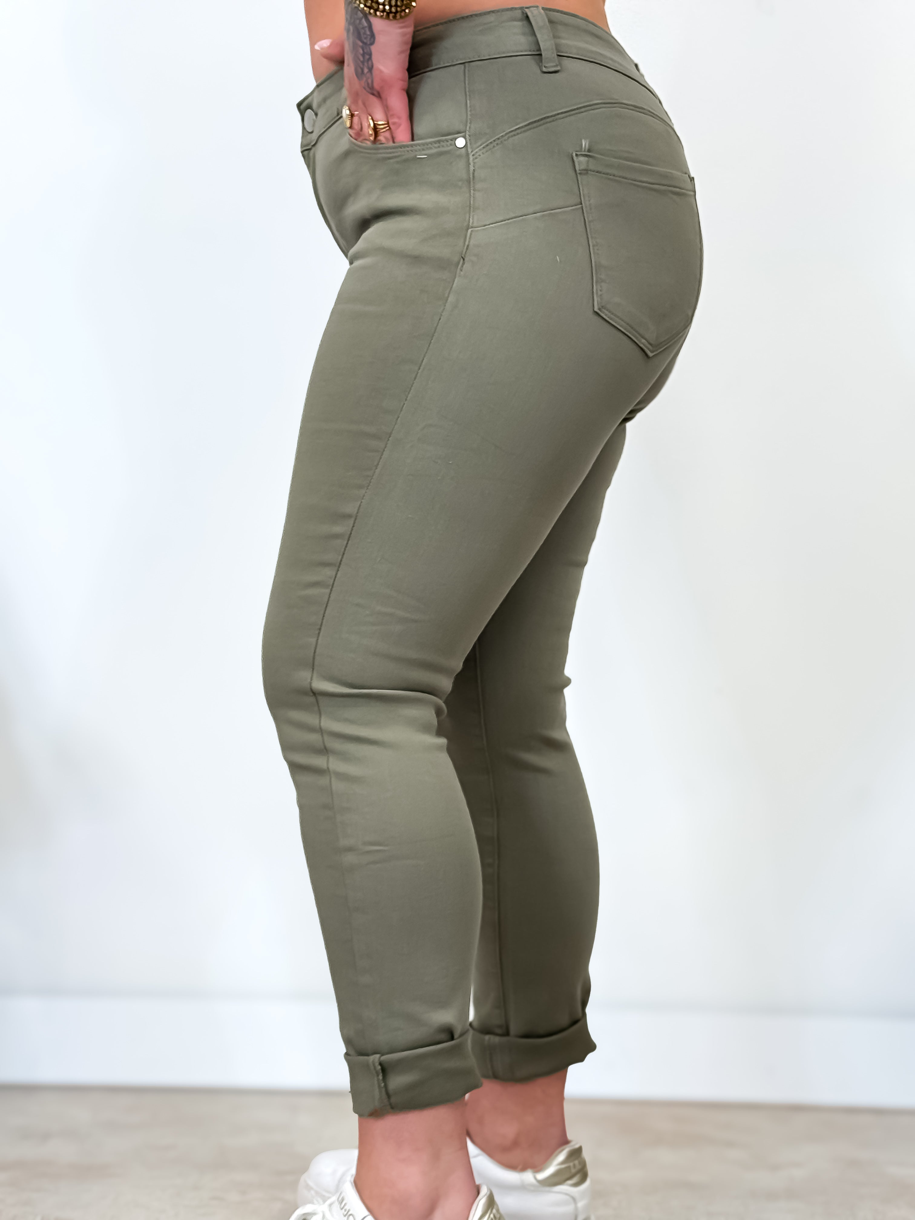 Jeans - Tiffany - Kaki