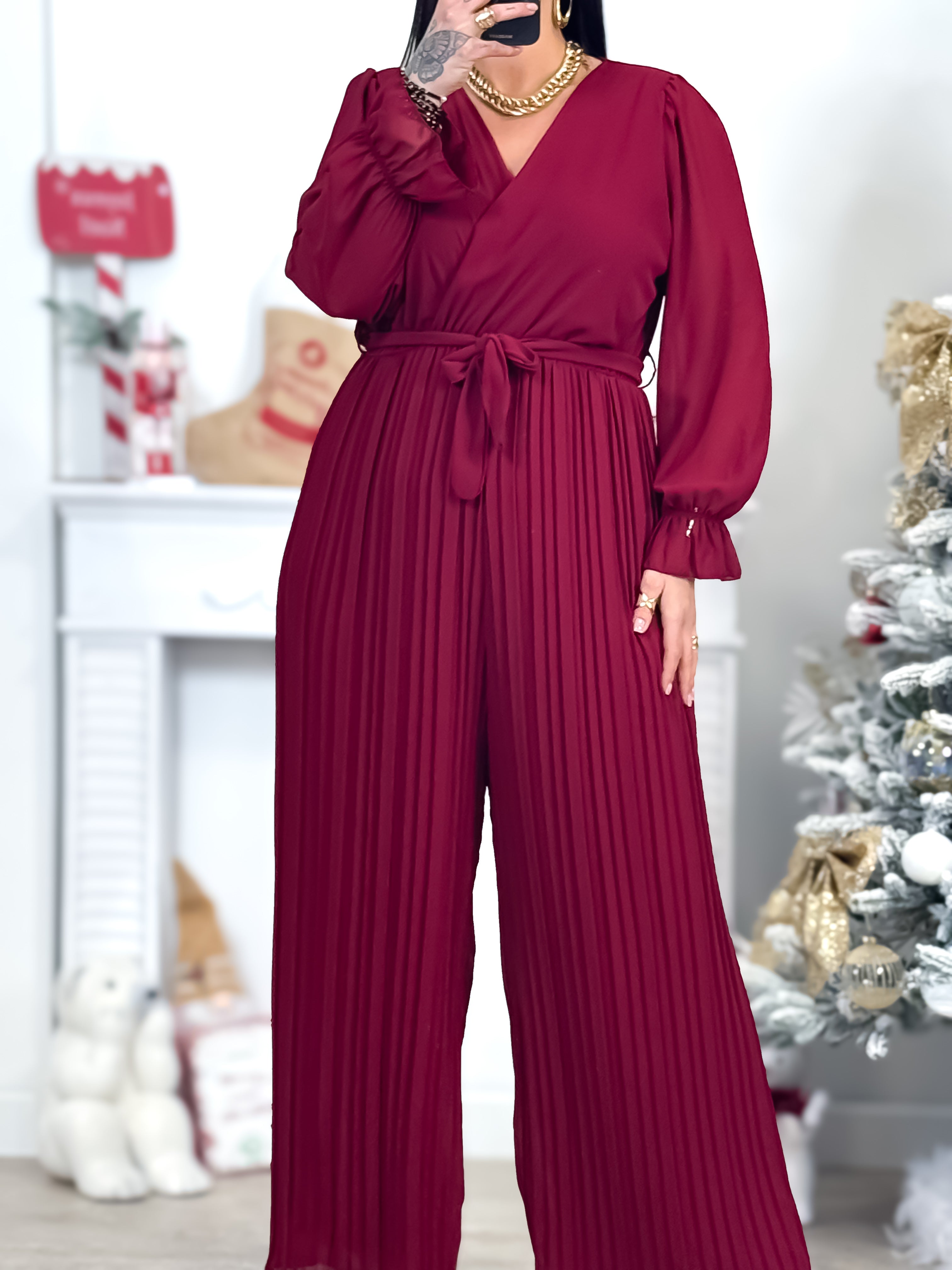 Combinaison - Constance - Bordeaux