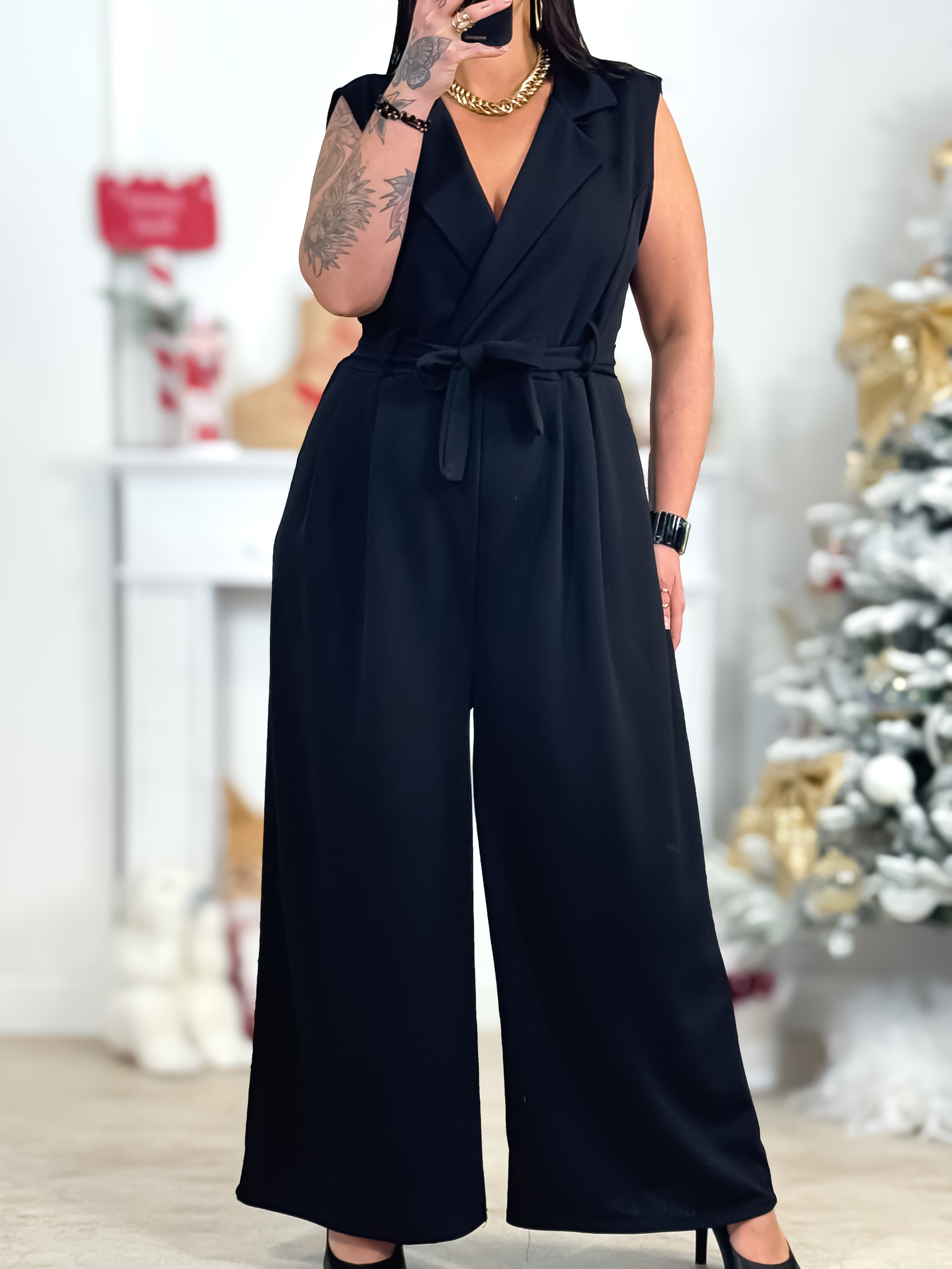 Combinaison - Evana - Noir