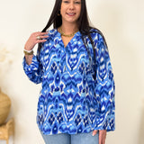 Blouse - Nancy - Bleu