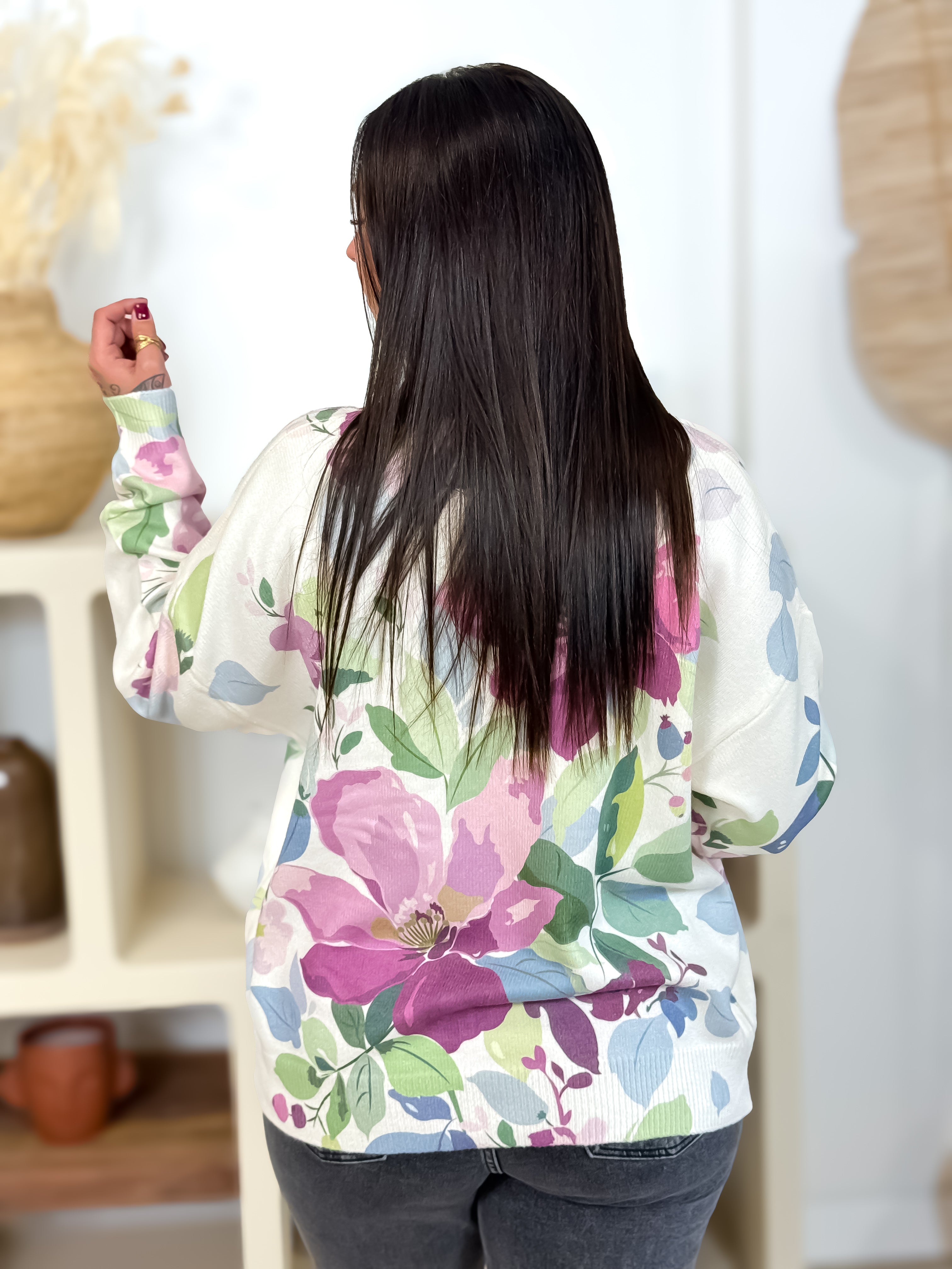 Pull - Roslie - Rose & Vert