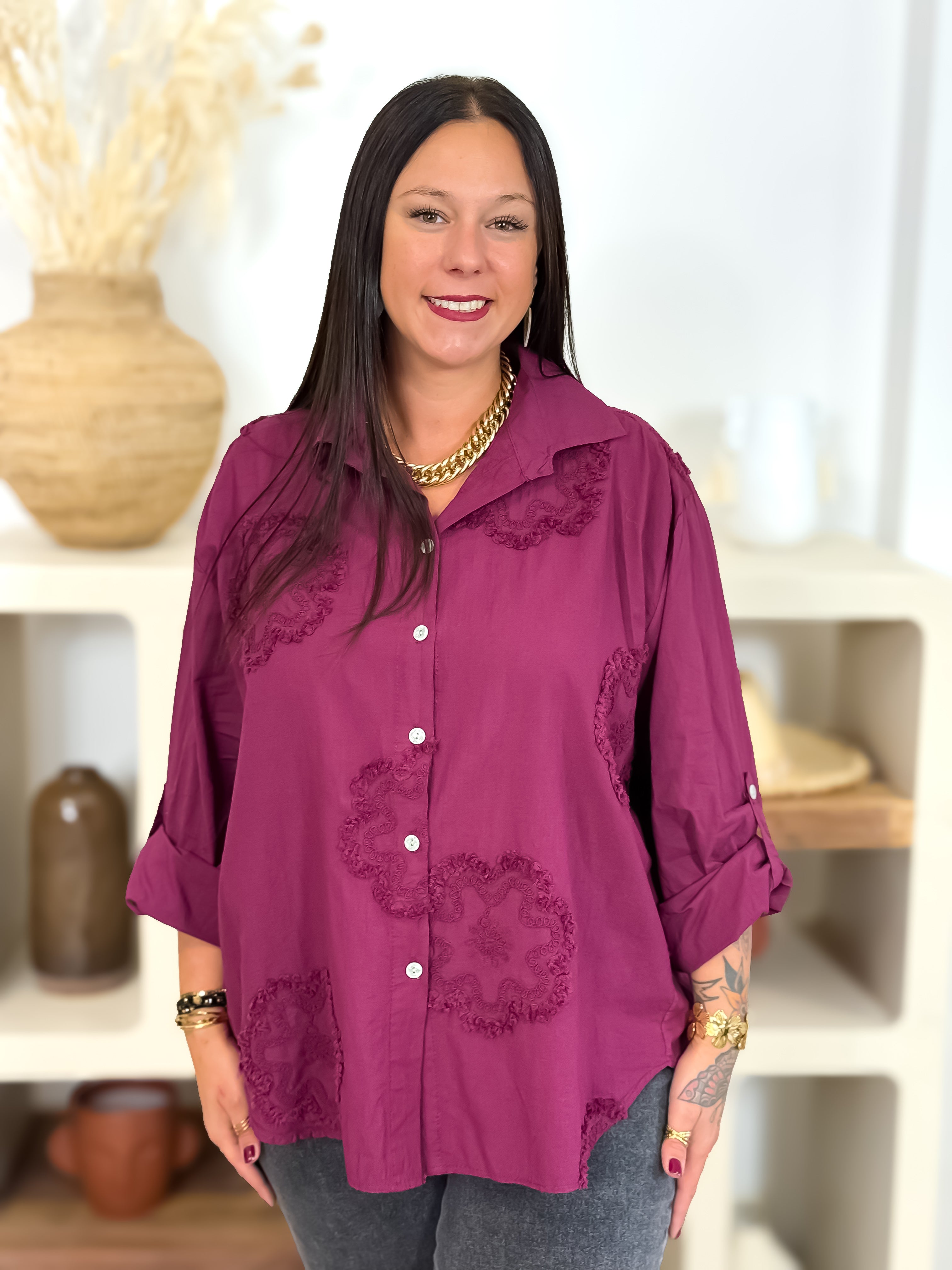 Shirt - Séverine - Kaki