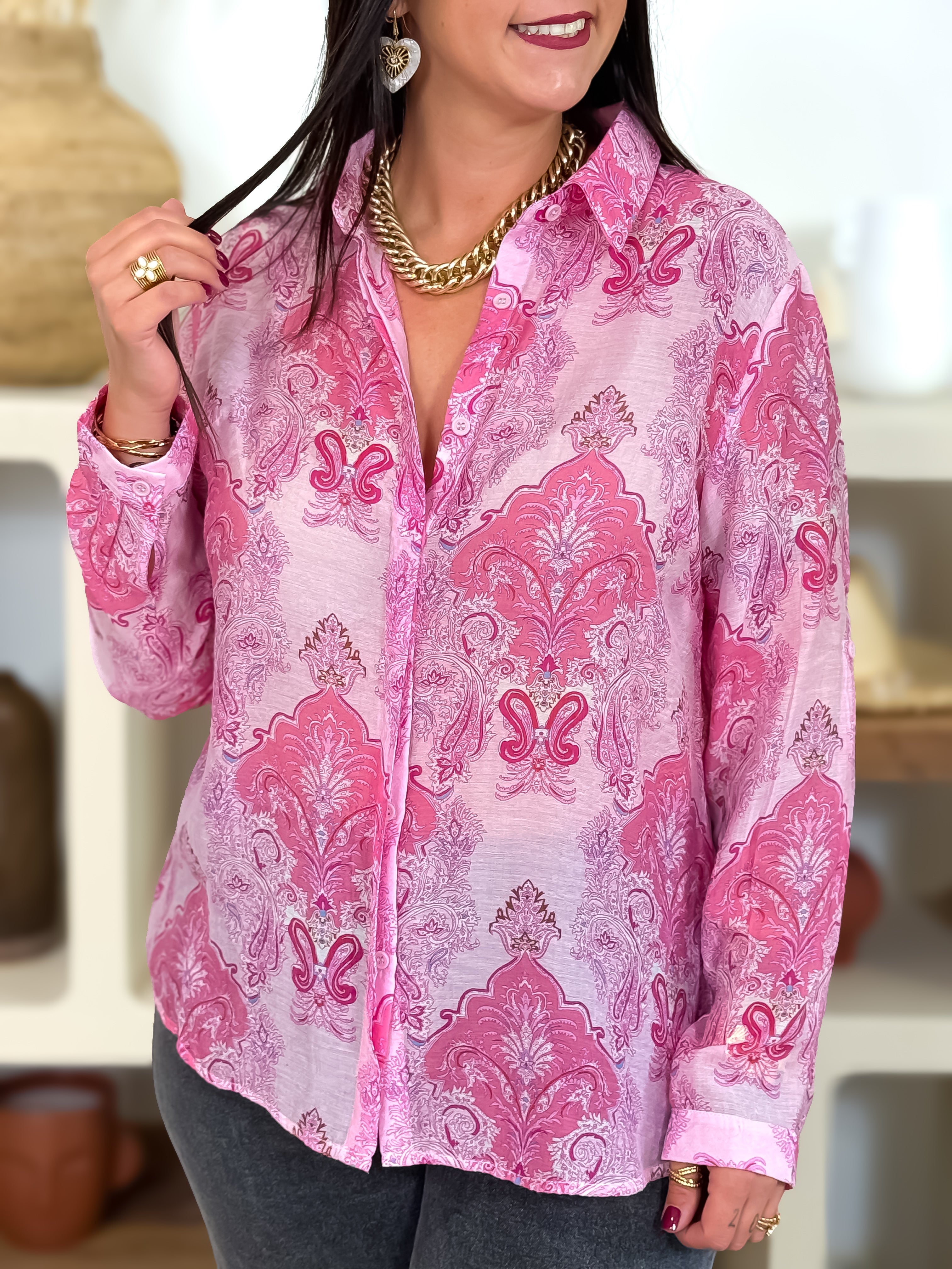 Chemisier - Meganne - Rose