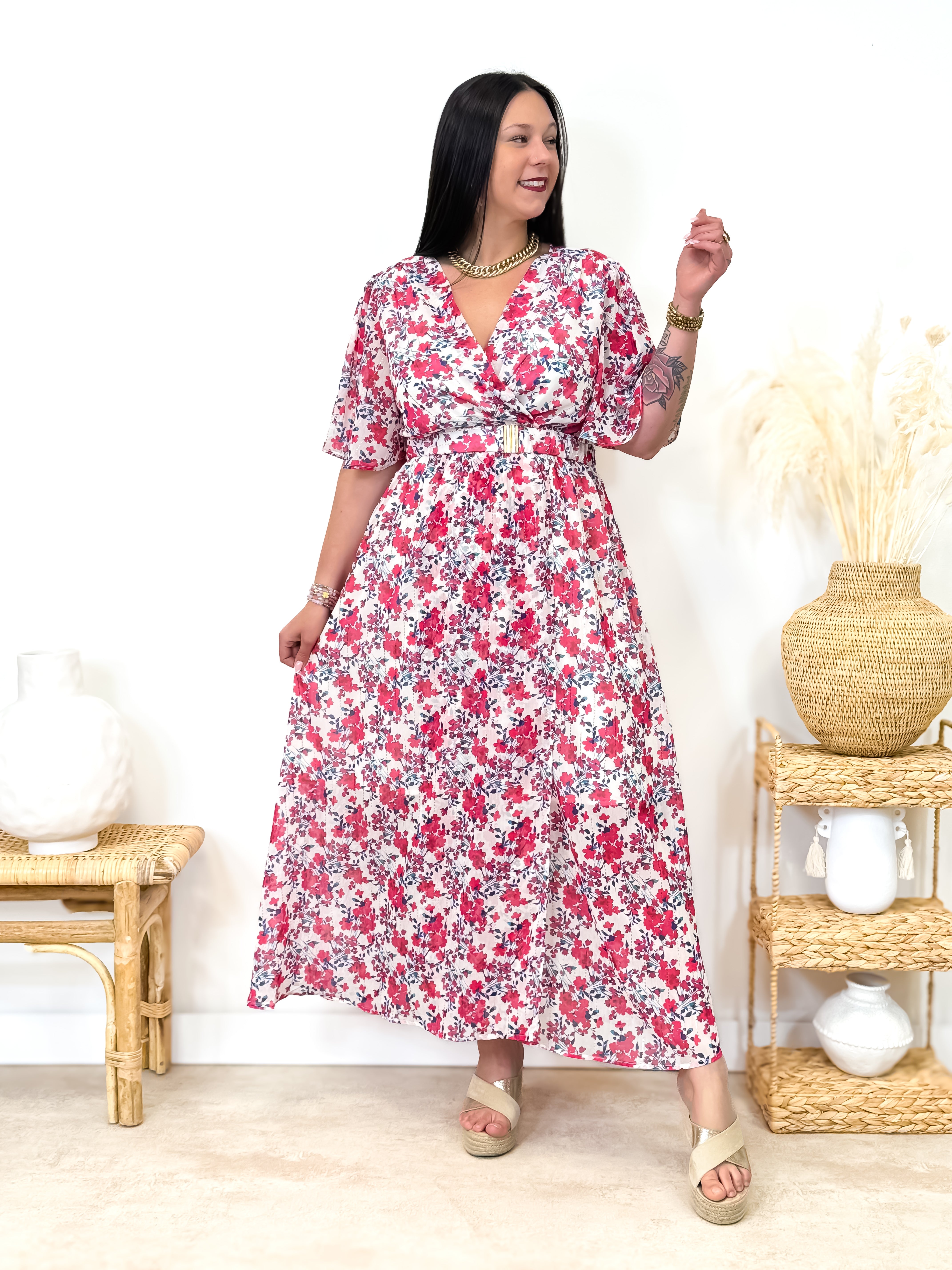 Jurk - Melissa - Roze