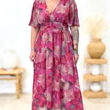 Robe - Damiana - Grenat
