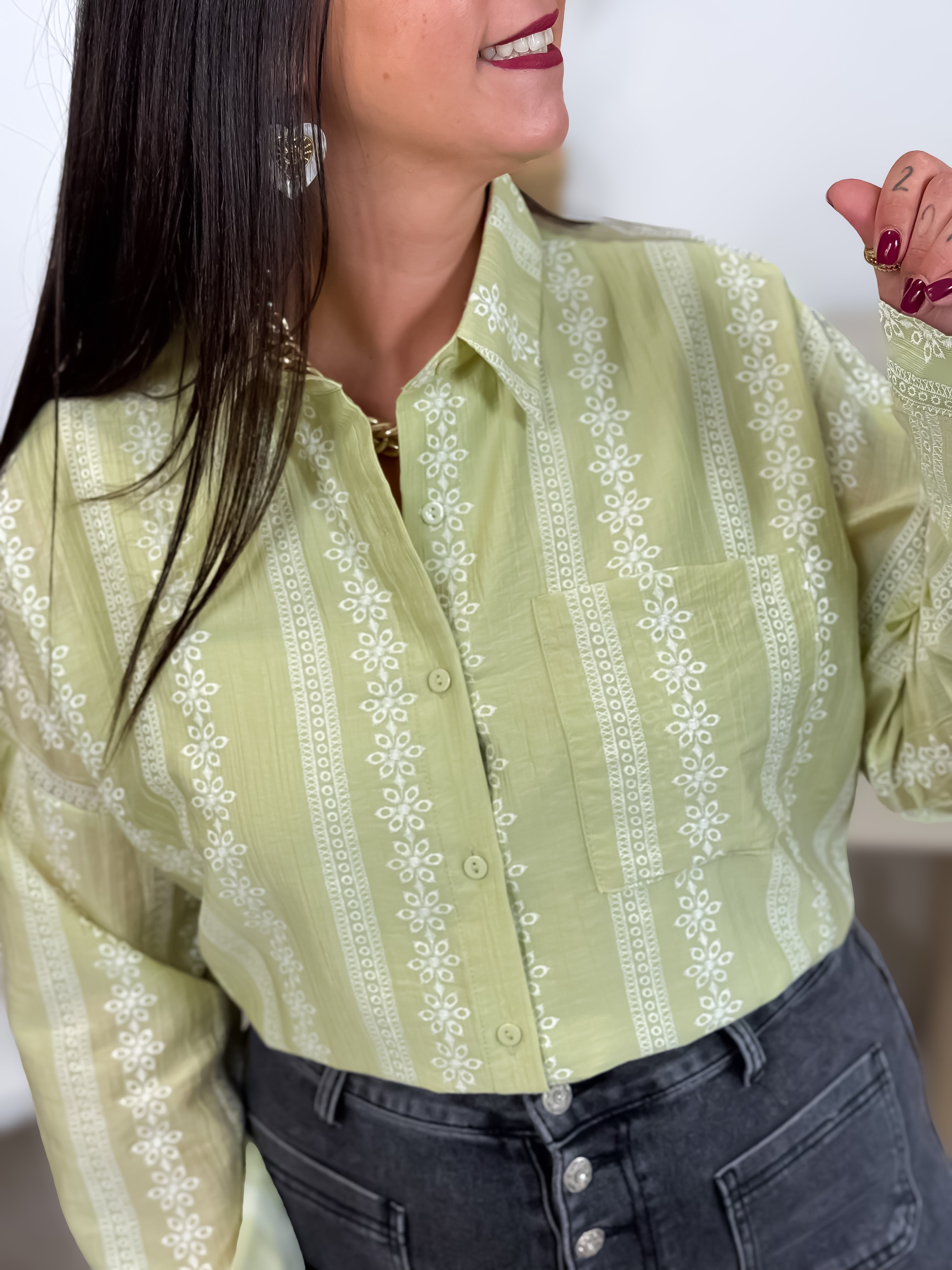 Shirt - Séverine - Kaki