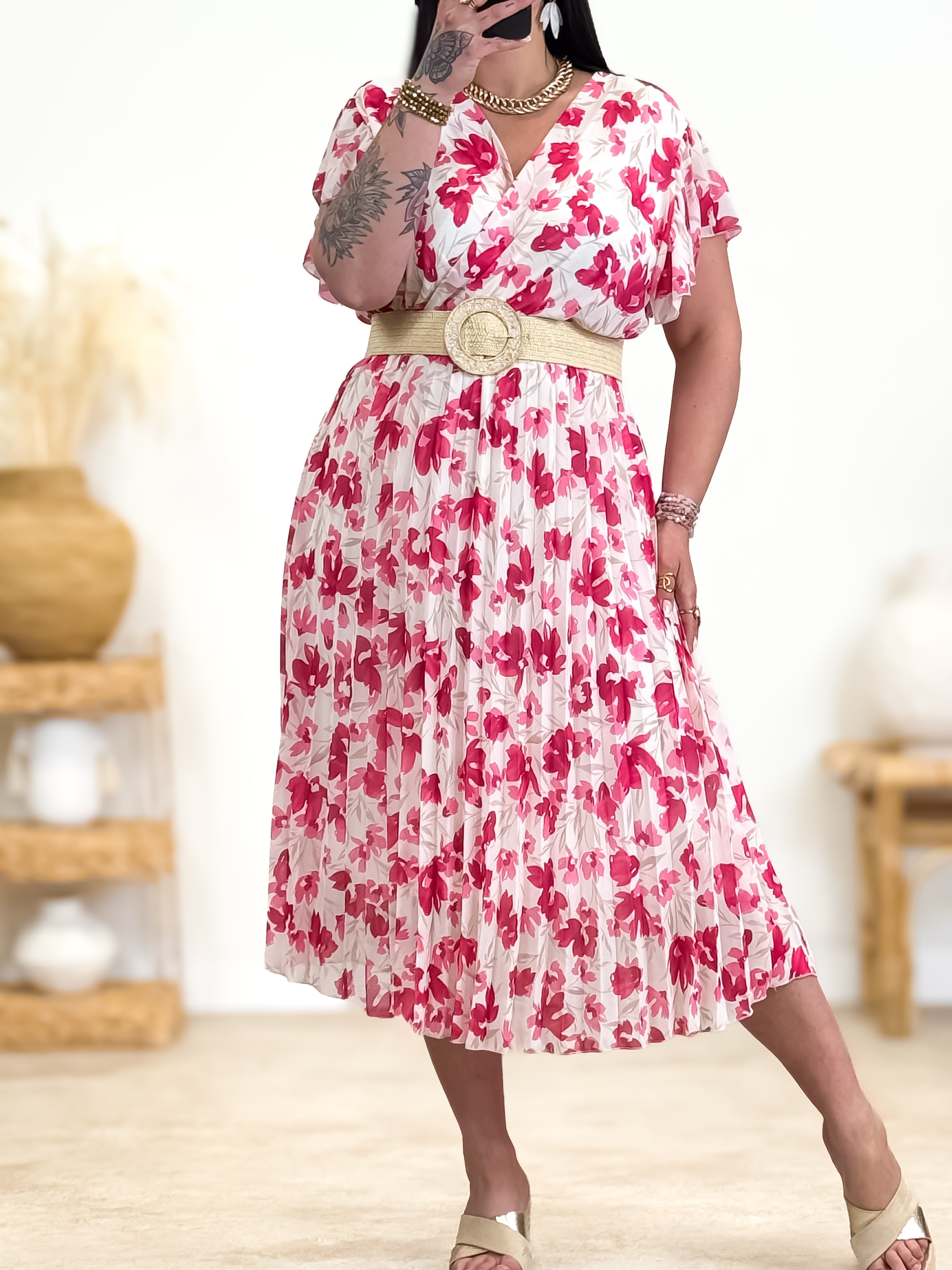 Jurk - Fabianna - Roze