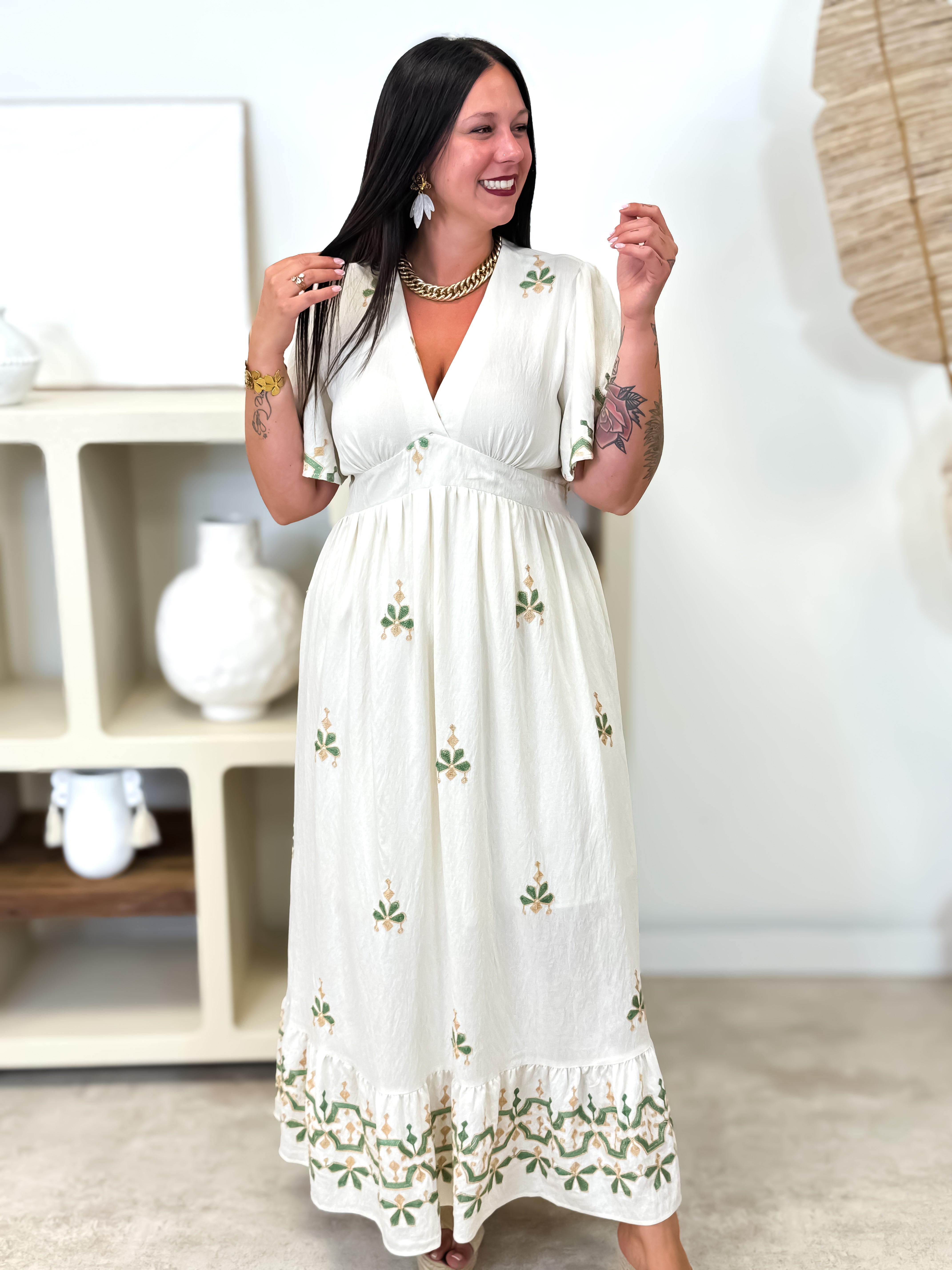 Robe - Rosalie - Beige