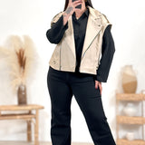 Veste sans manche - Johanne - Beige