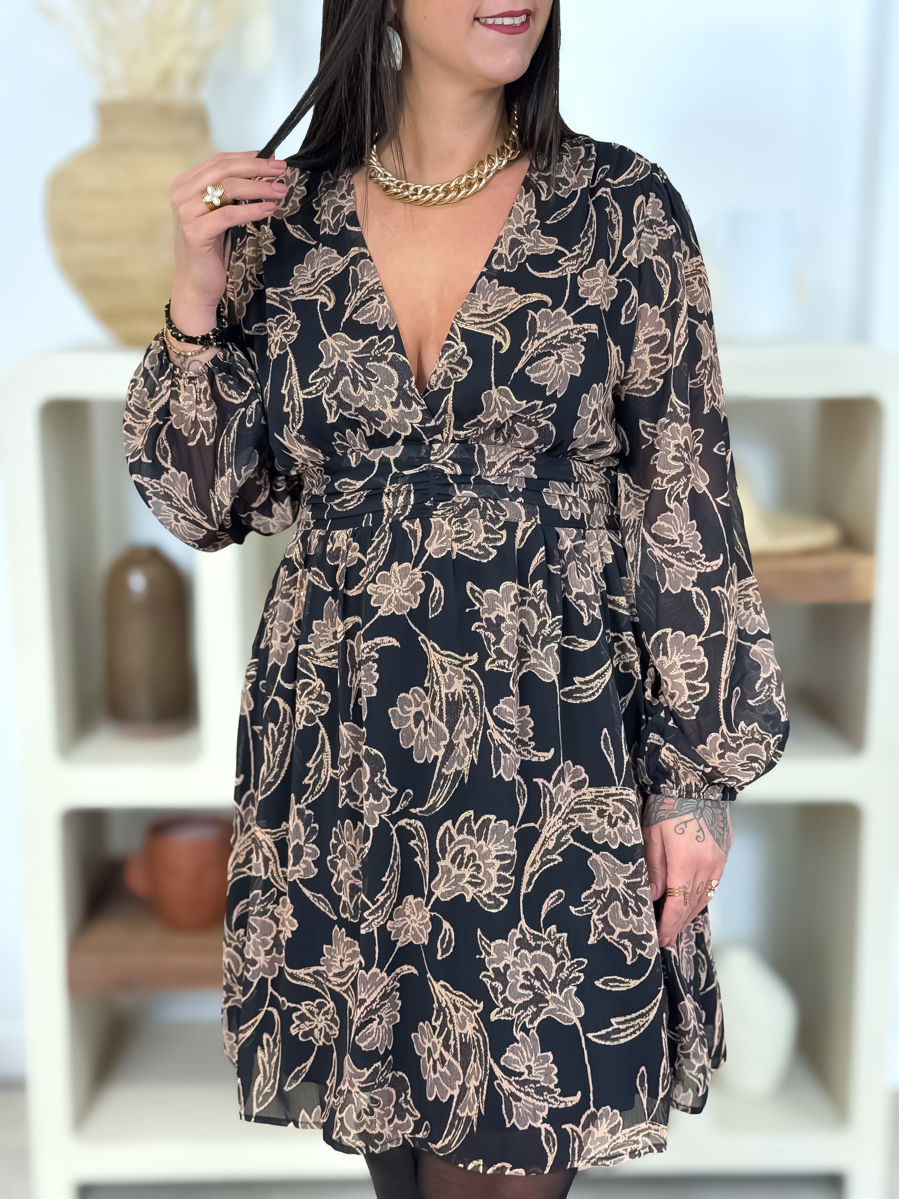 Robe -  Roxana - Noir