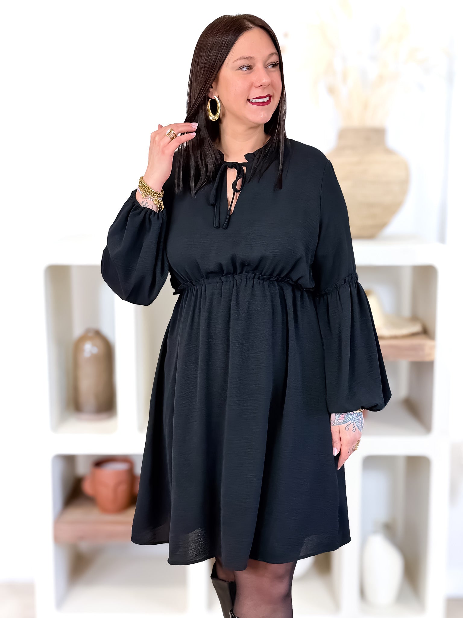 Robe Courte - Ilona - Noir
