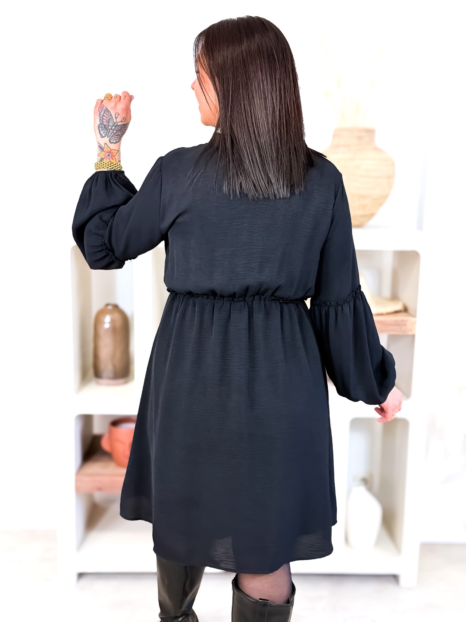 Robe Courte - Ilona - Noir