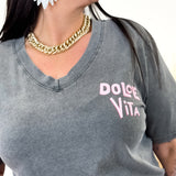 T-shirt - Dolce Vita - Gris