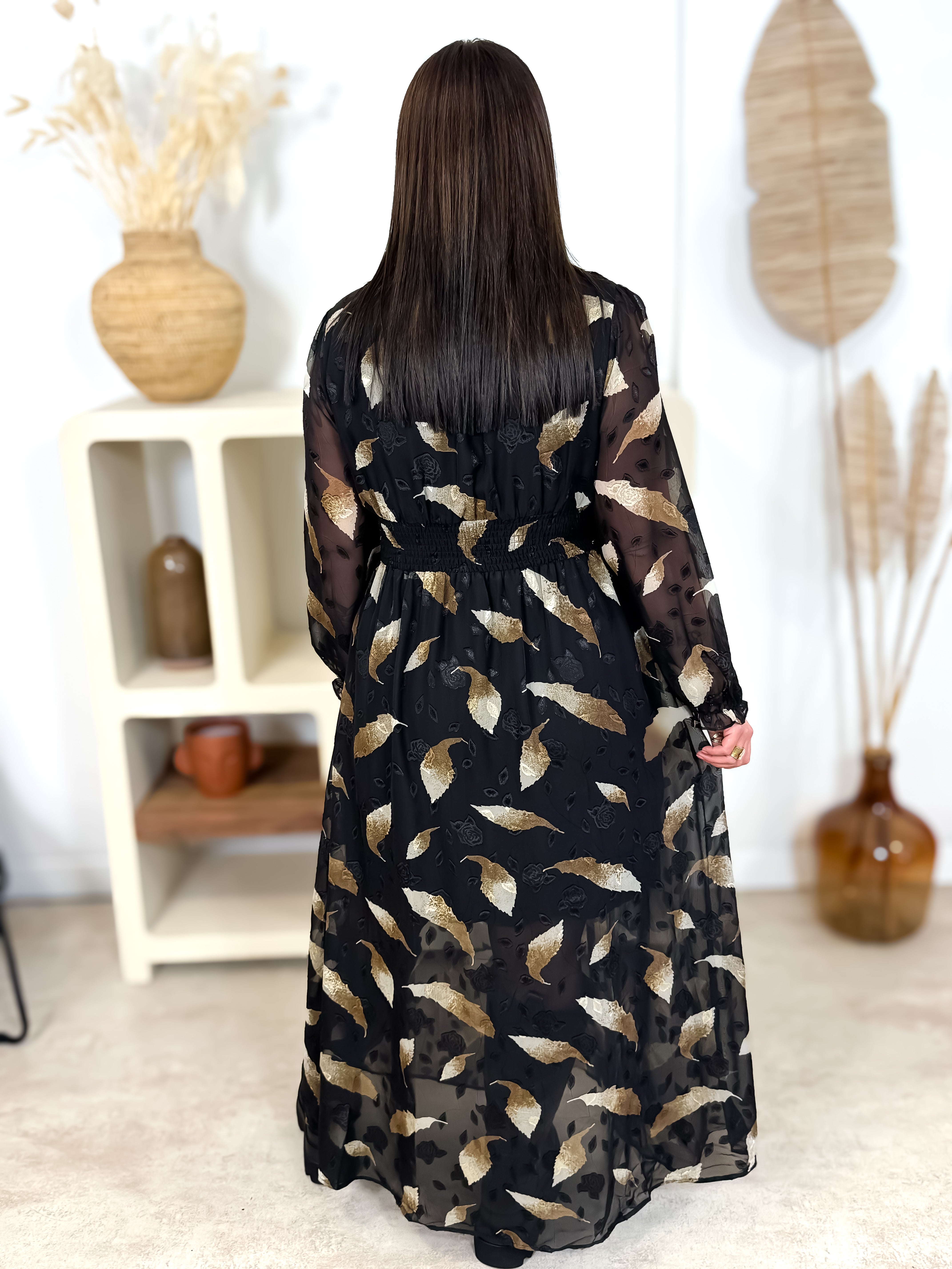 Robe Longue - Ria - Noir
