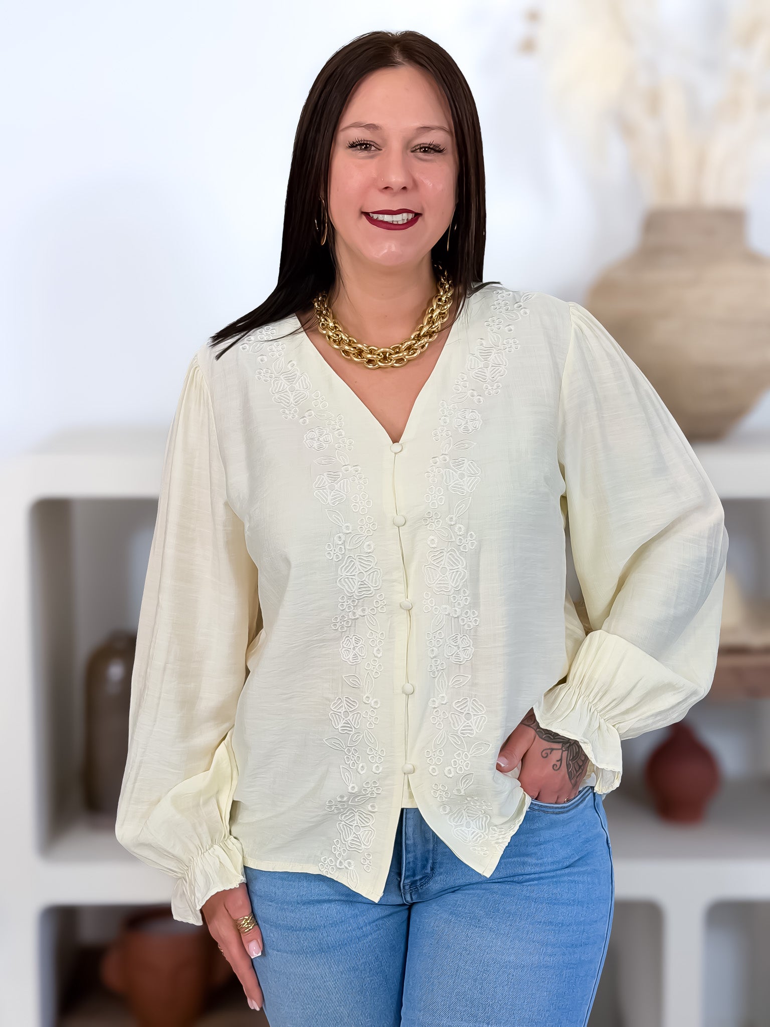 Blouse - Kayla - Ivoire