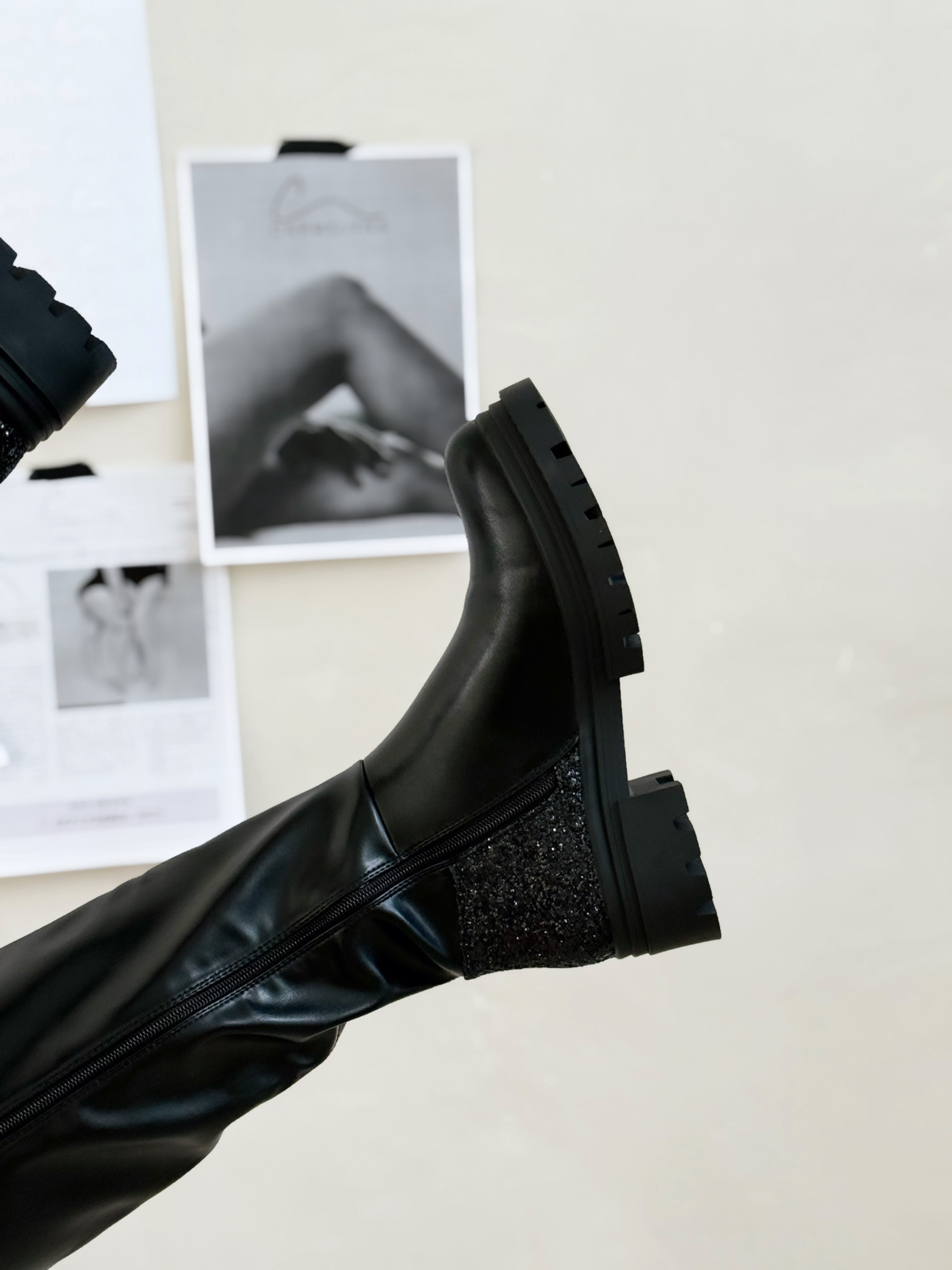 Bottes M/L - Cinzia - Noir