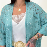 Gilet - Angelina - Turquoise