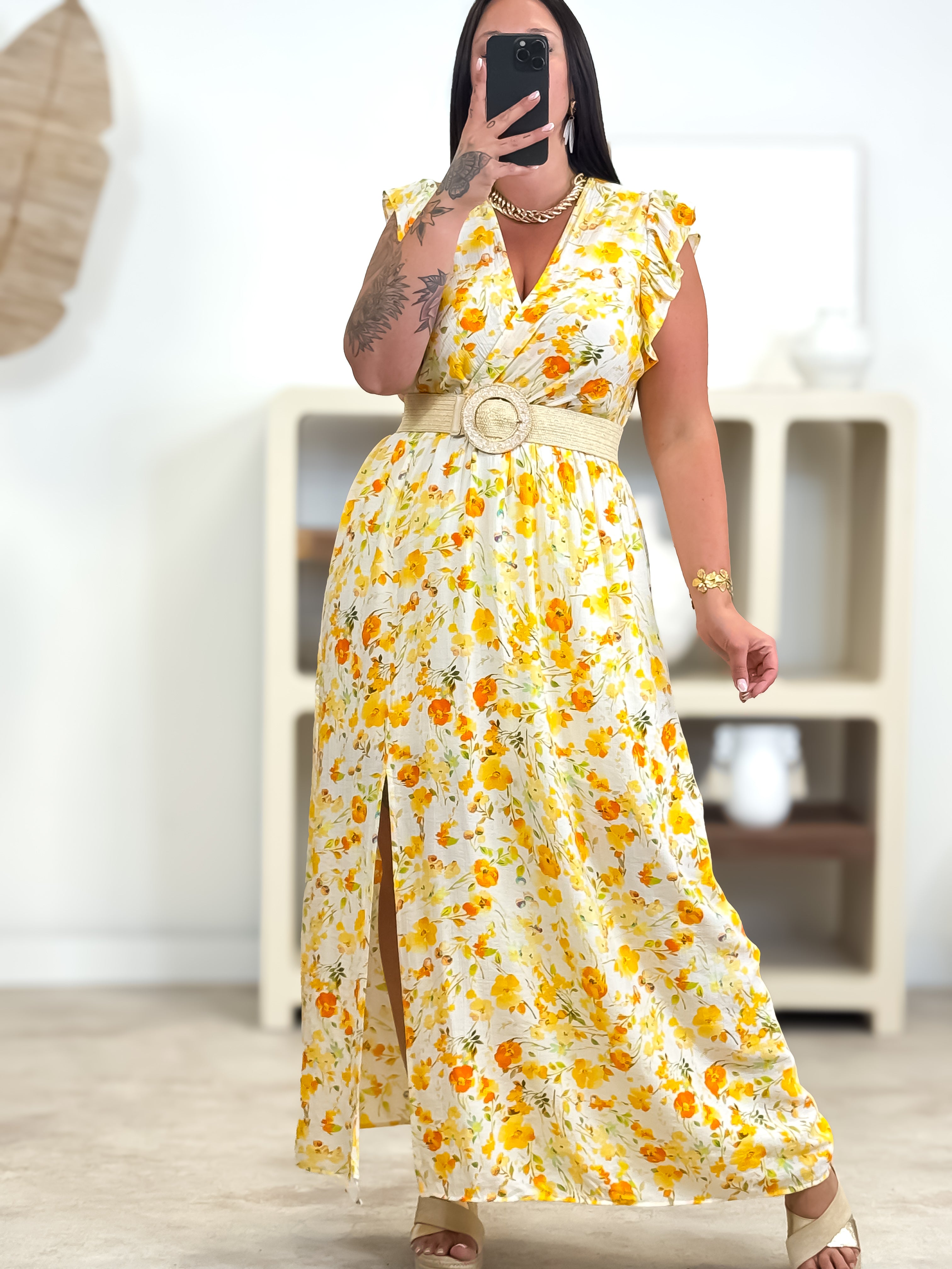 Robe - Soline - Jaune