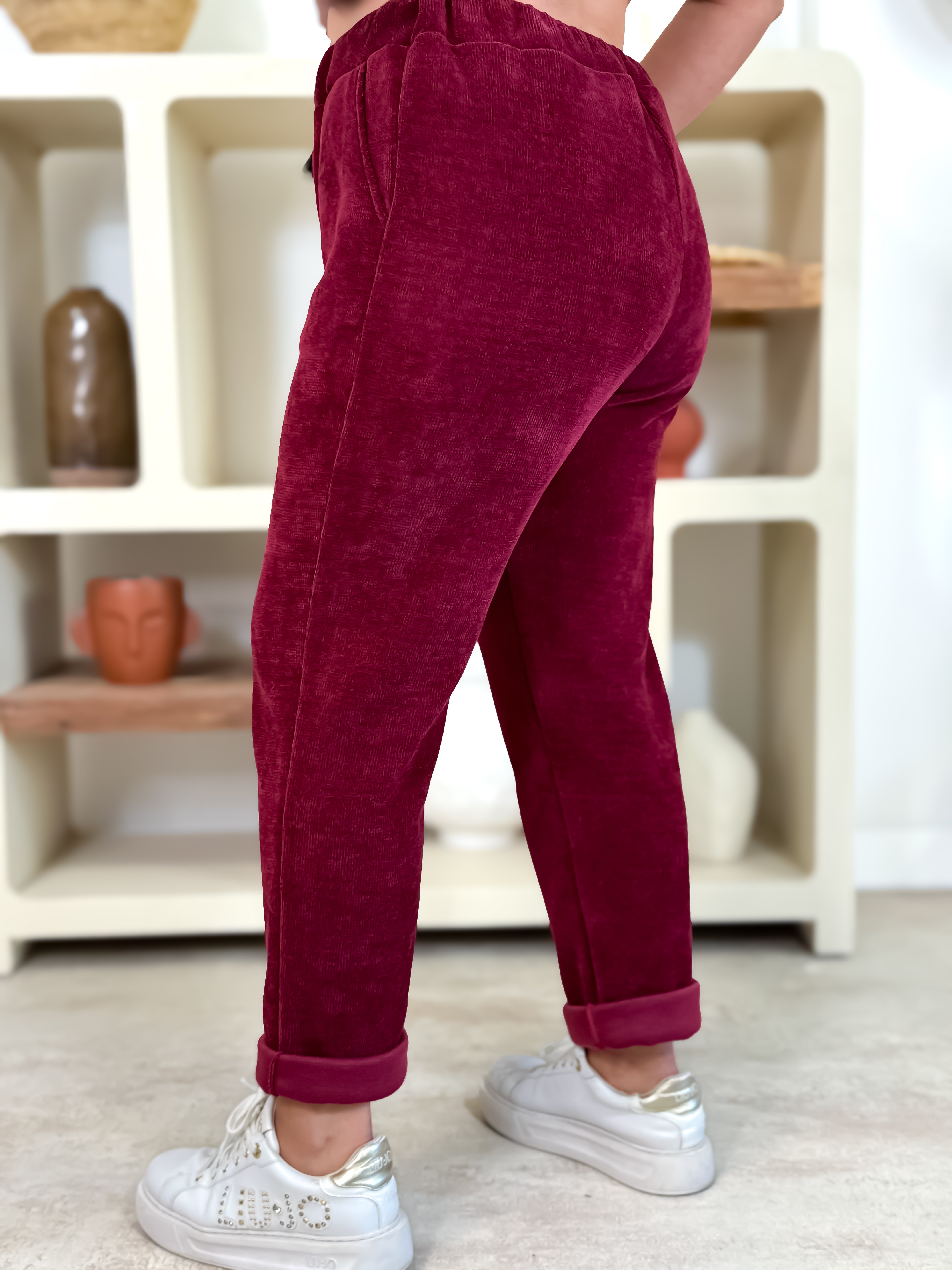 Pantalon - Julia - Bordeaux