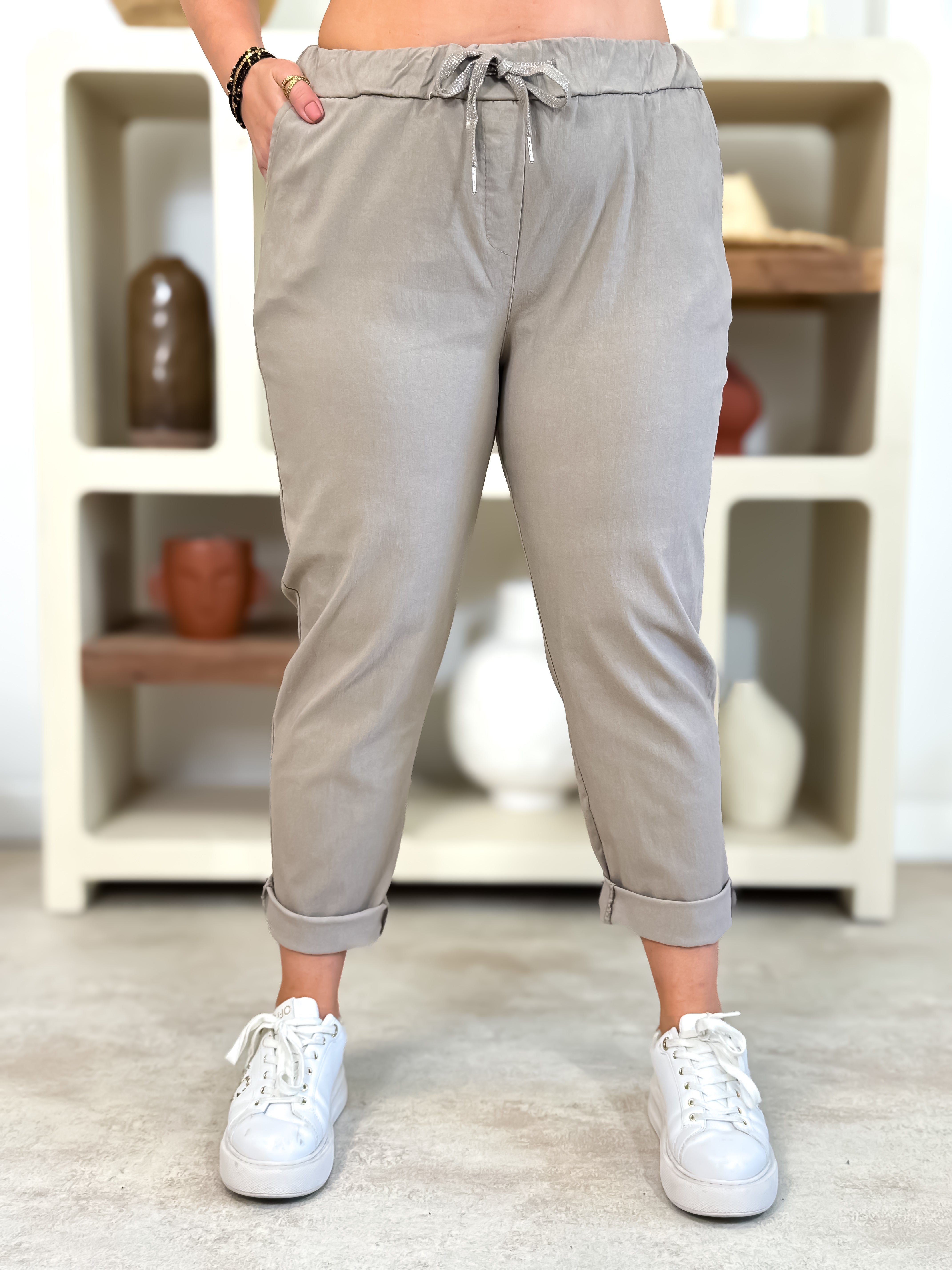Pantalon magique - Jena - Taupe