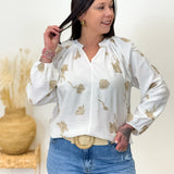 Blouse - Justine - Blanc