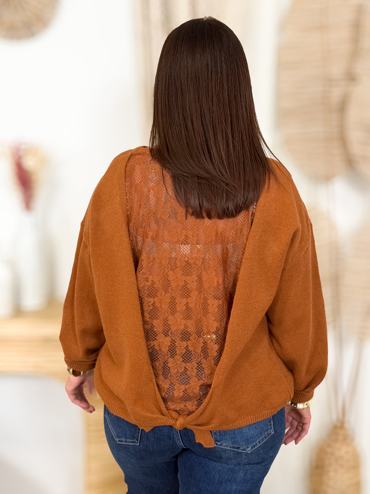 Pull - Ginnie - Brique
