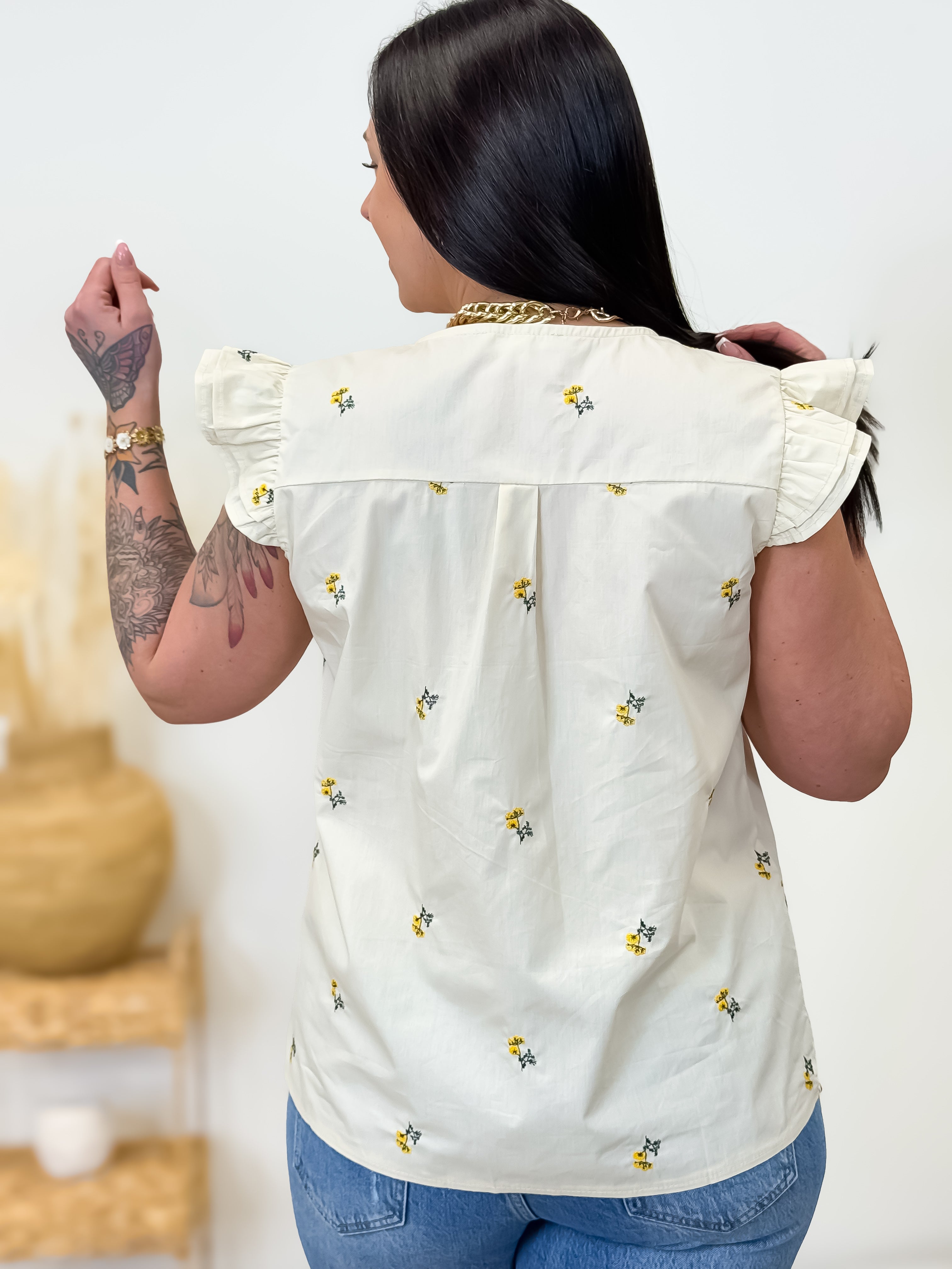 Blouse - Erica - Ecru