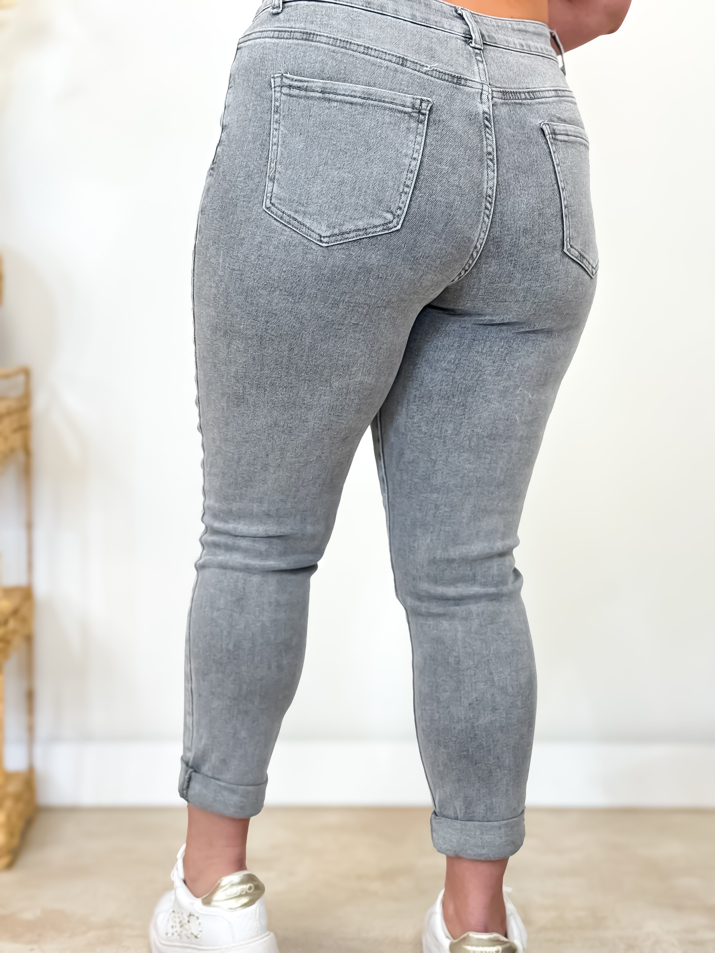 Jeans - Tiffany - Grijs