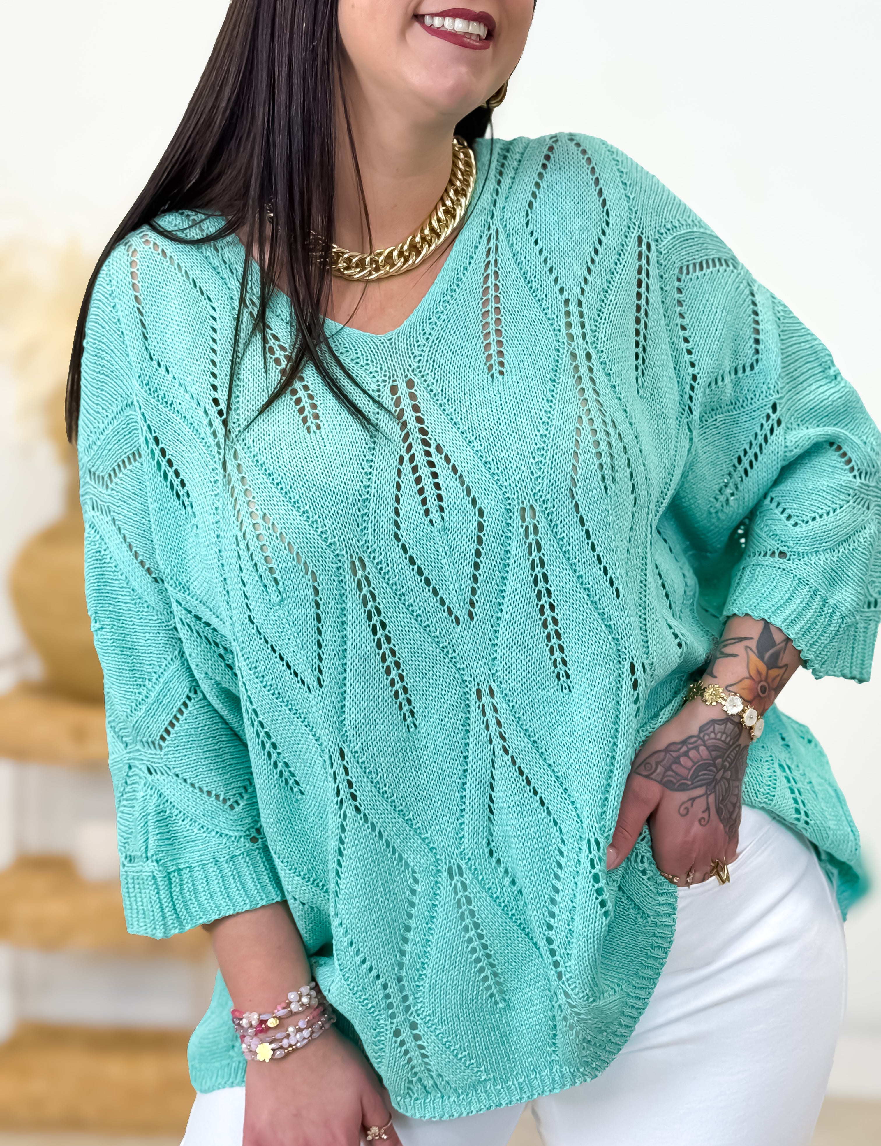 Pull - Julietta - Turquoise