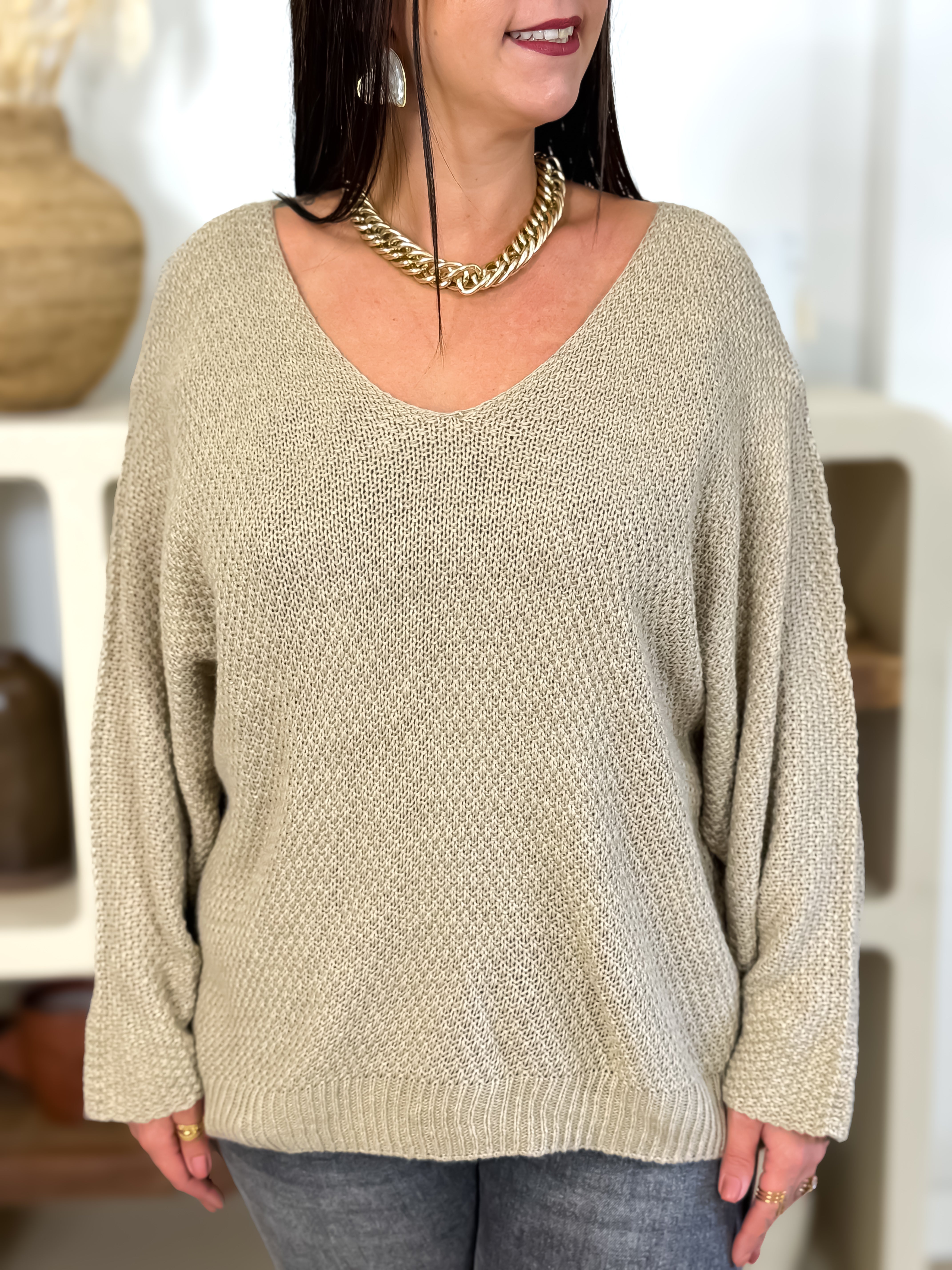 Pull - Alice - Taupe