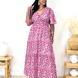 Robe - Diana - Rose