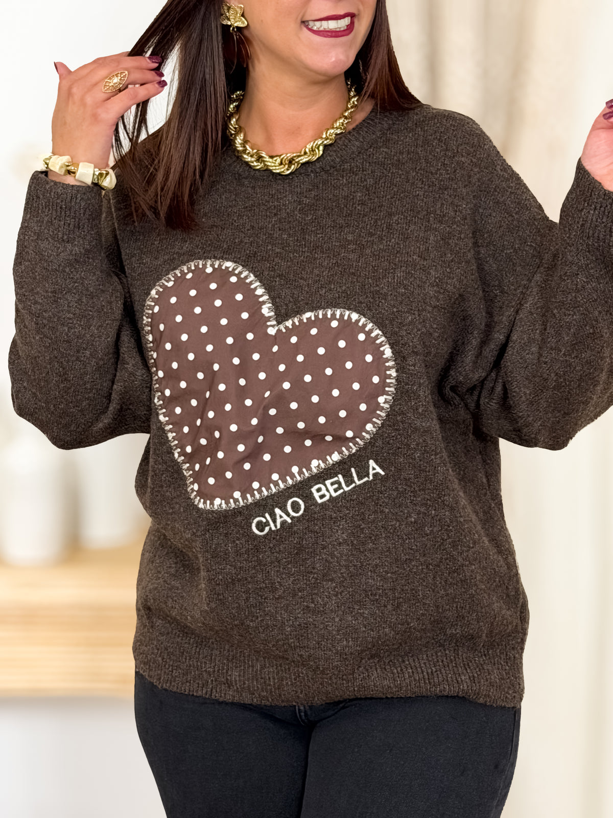 Pull - Azora - Chocolat