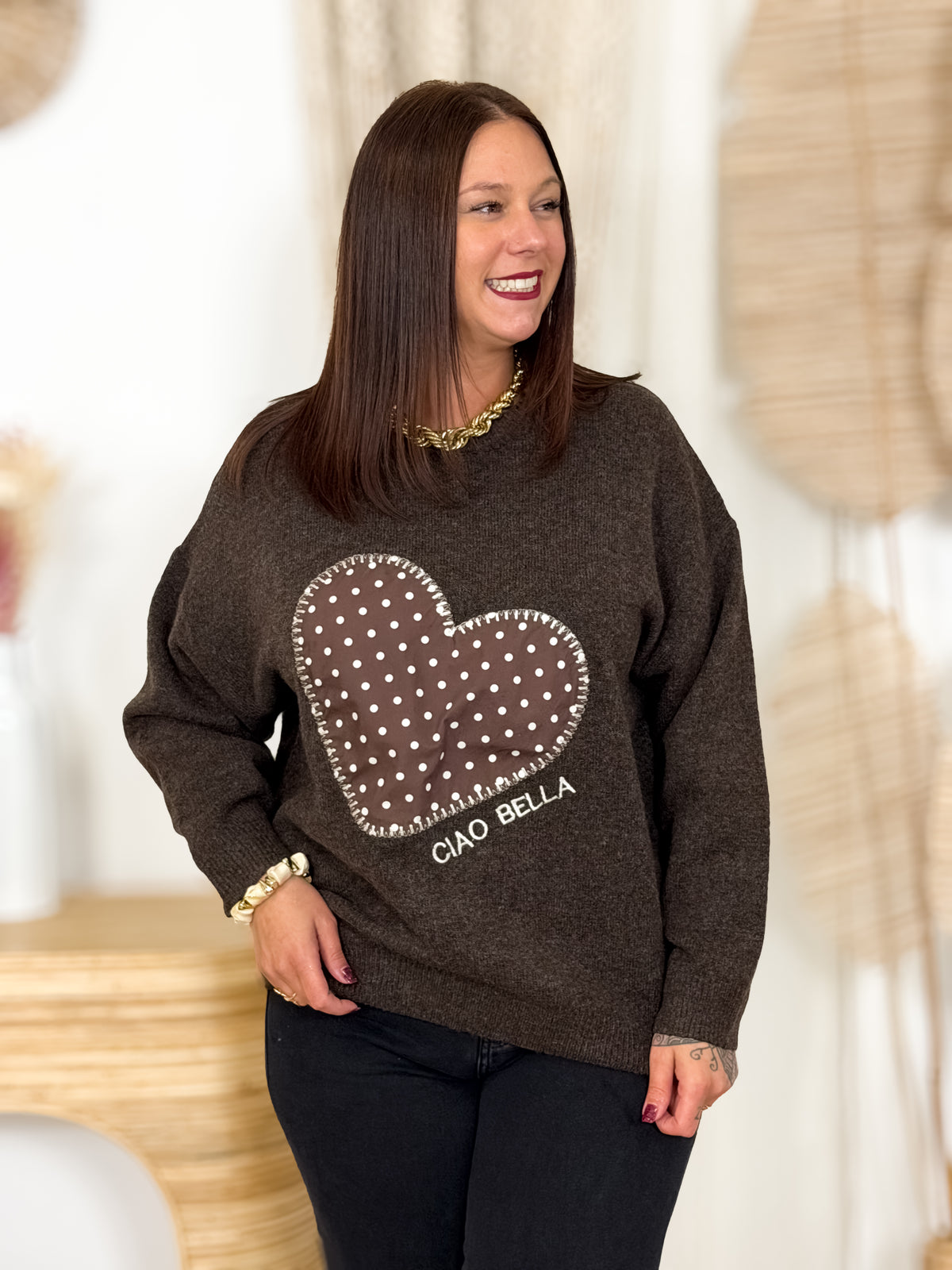 Pull - Azora - Chocolat