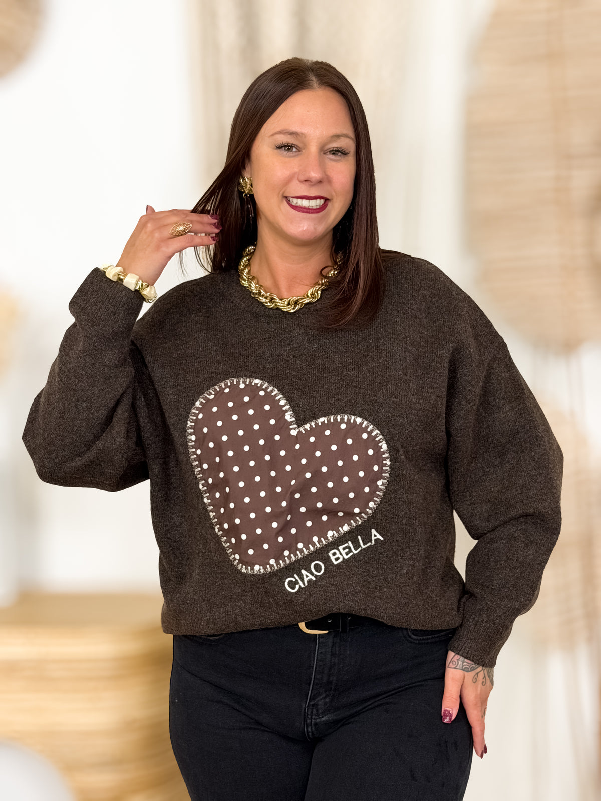 Pull - Azora - Chocolat