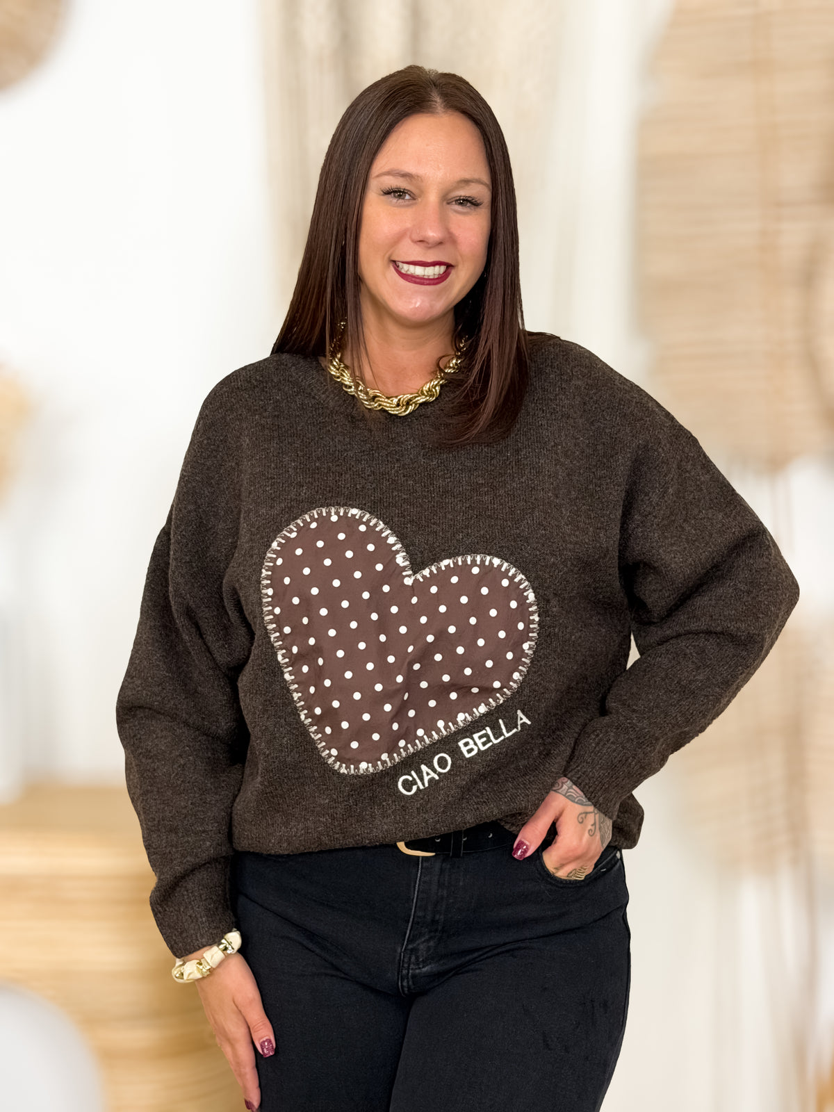 Pull - Azora - Chocolat