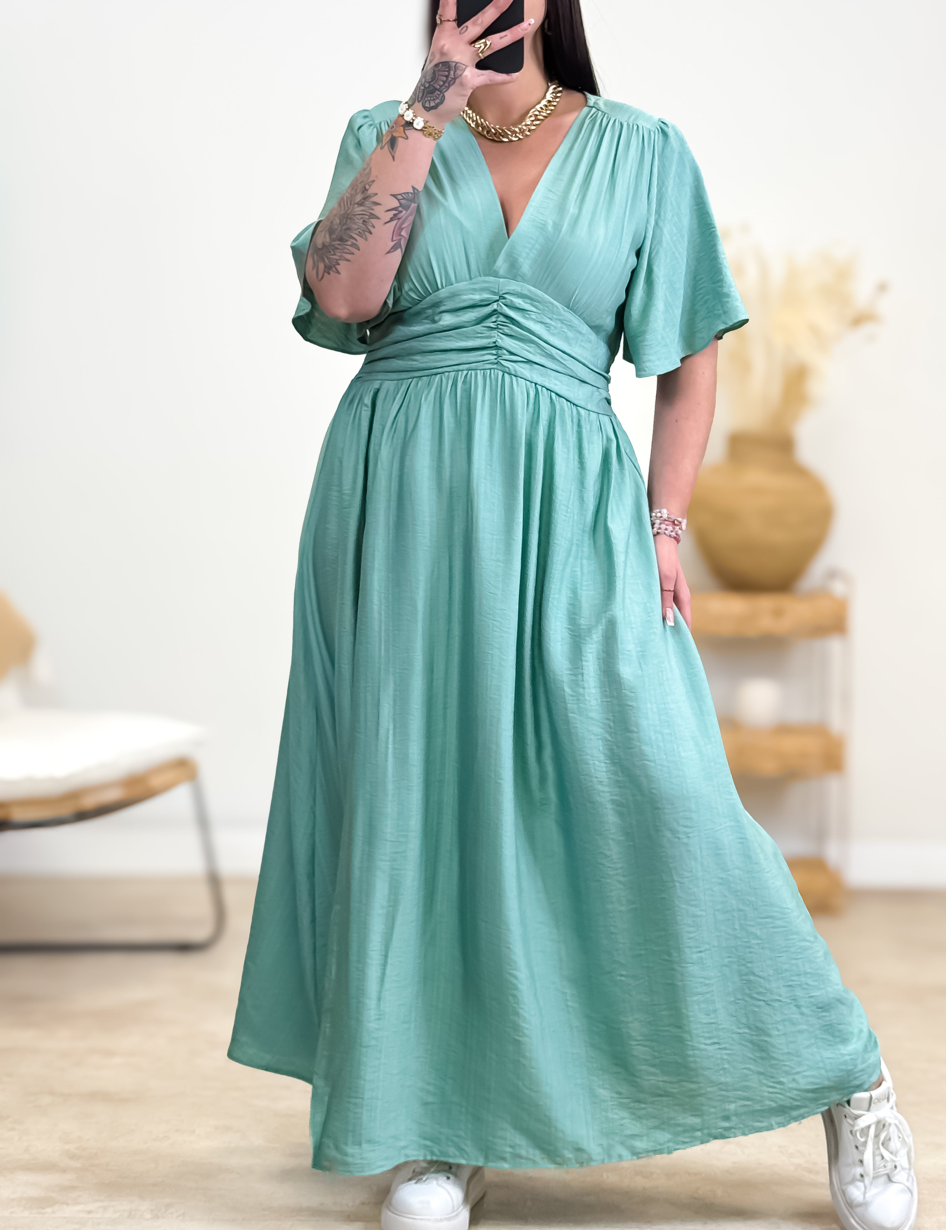 Robe - Hashley - Vert d'eau