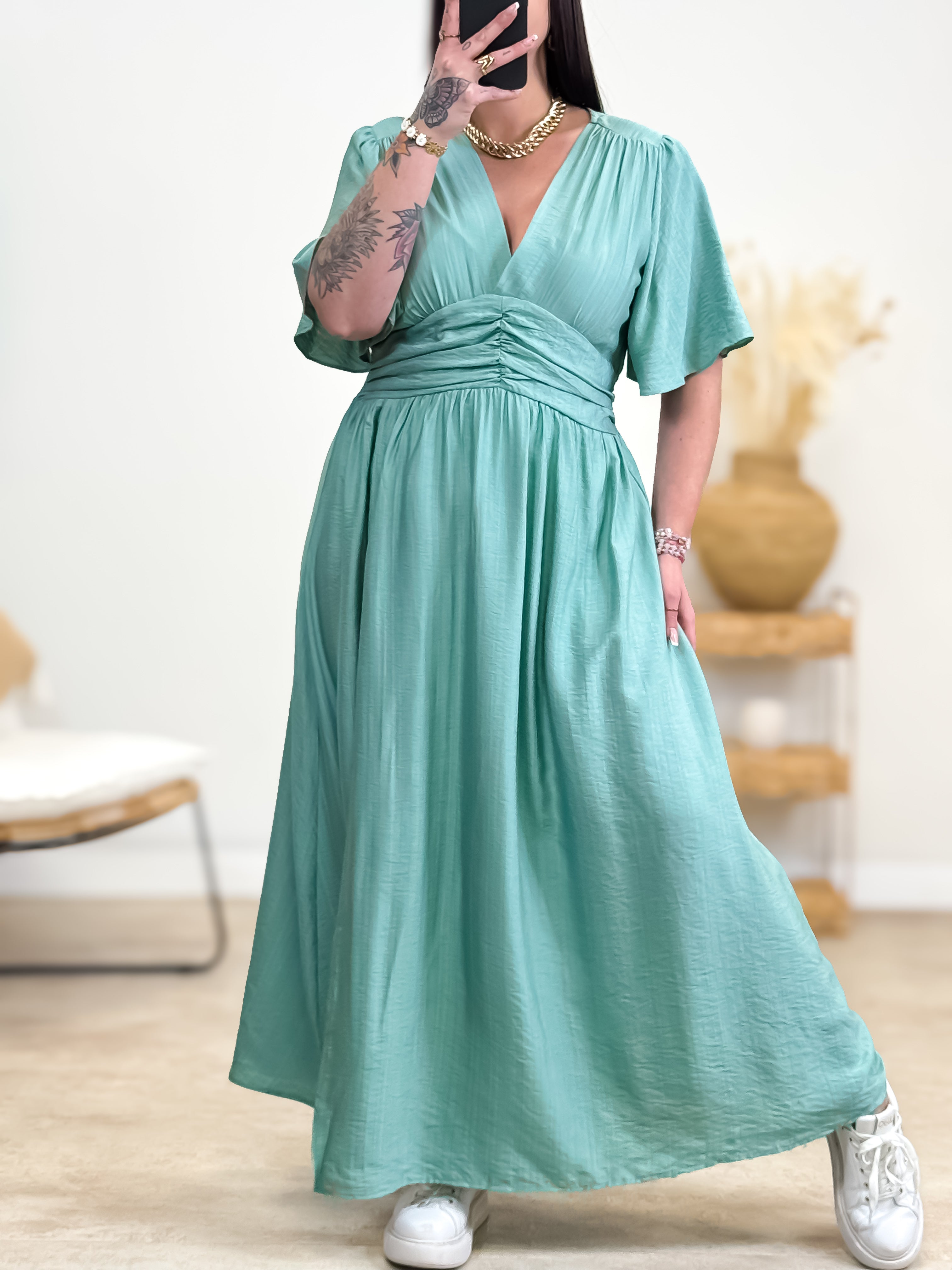 Robe - Hashley - Vert d'eau