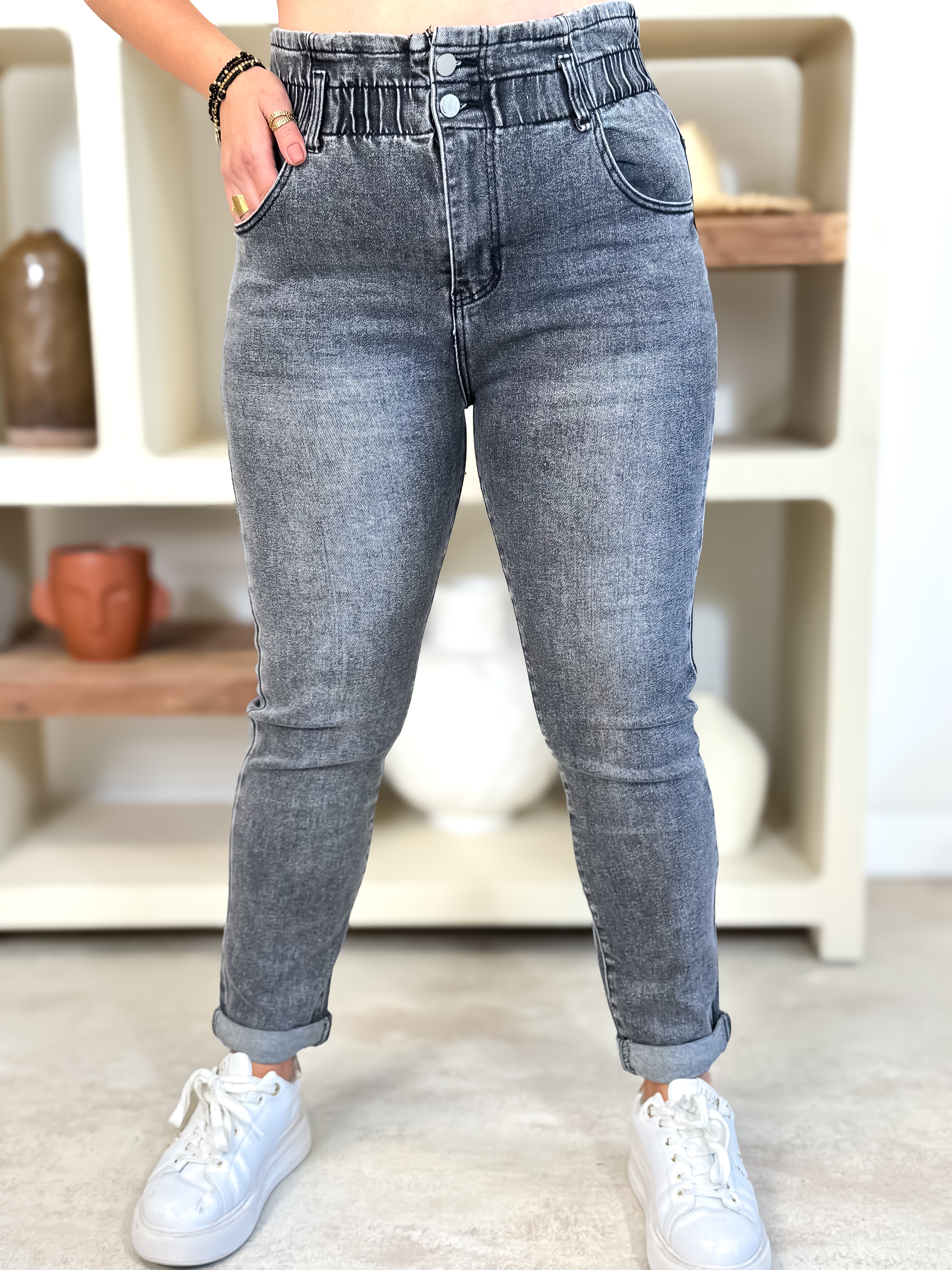 Jeans - Sohana - Gris