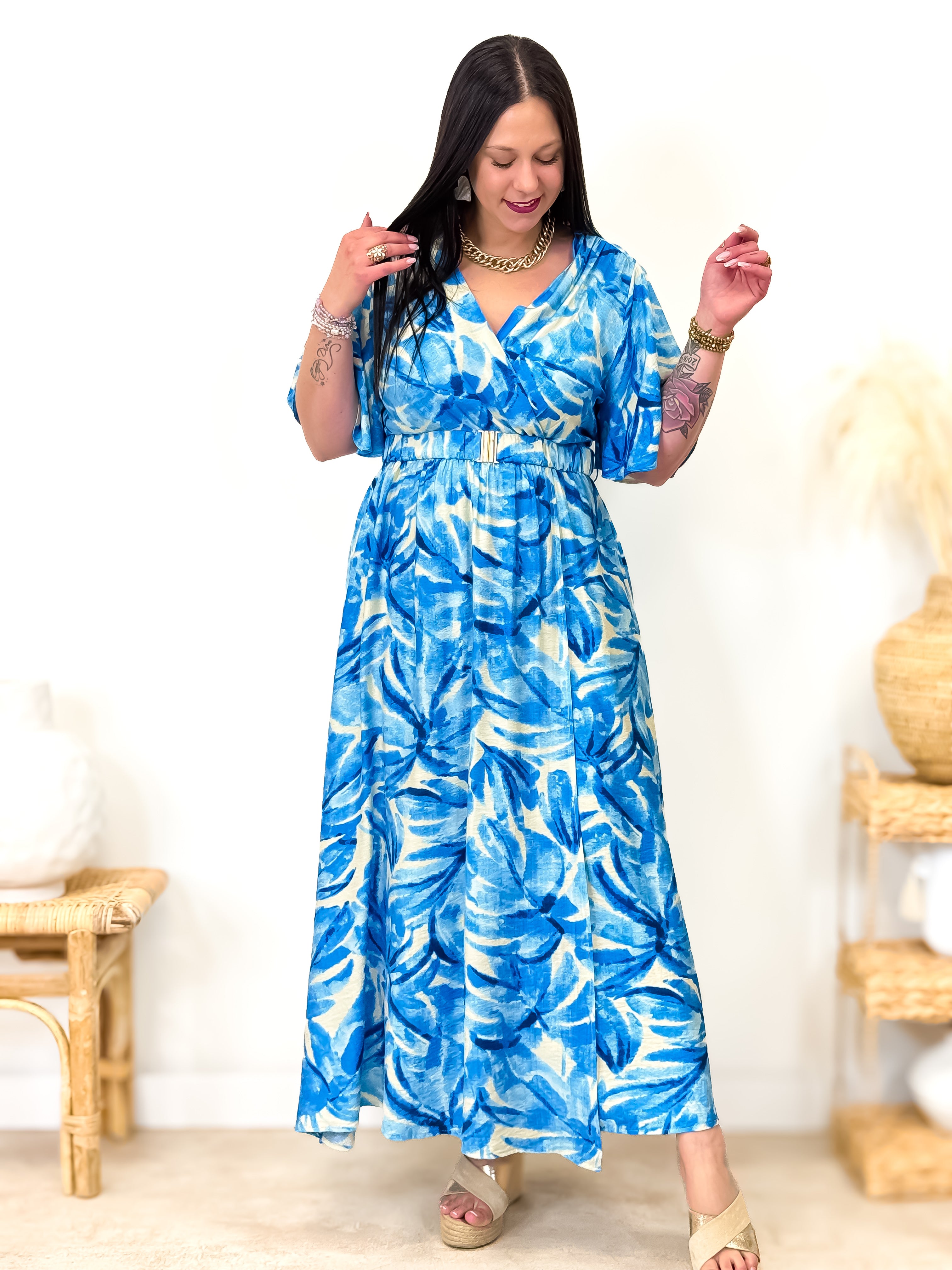 Jurk - Soraya - Blauw