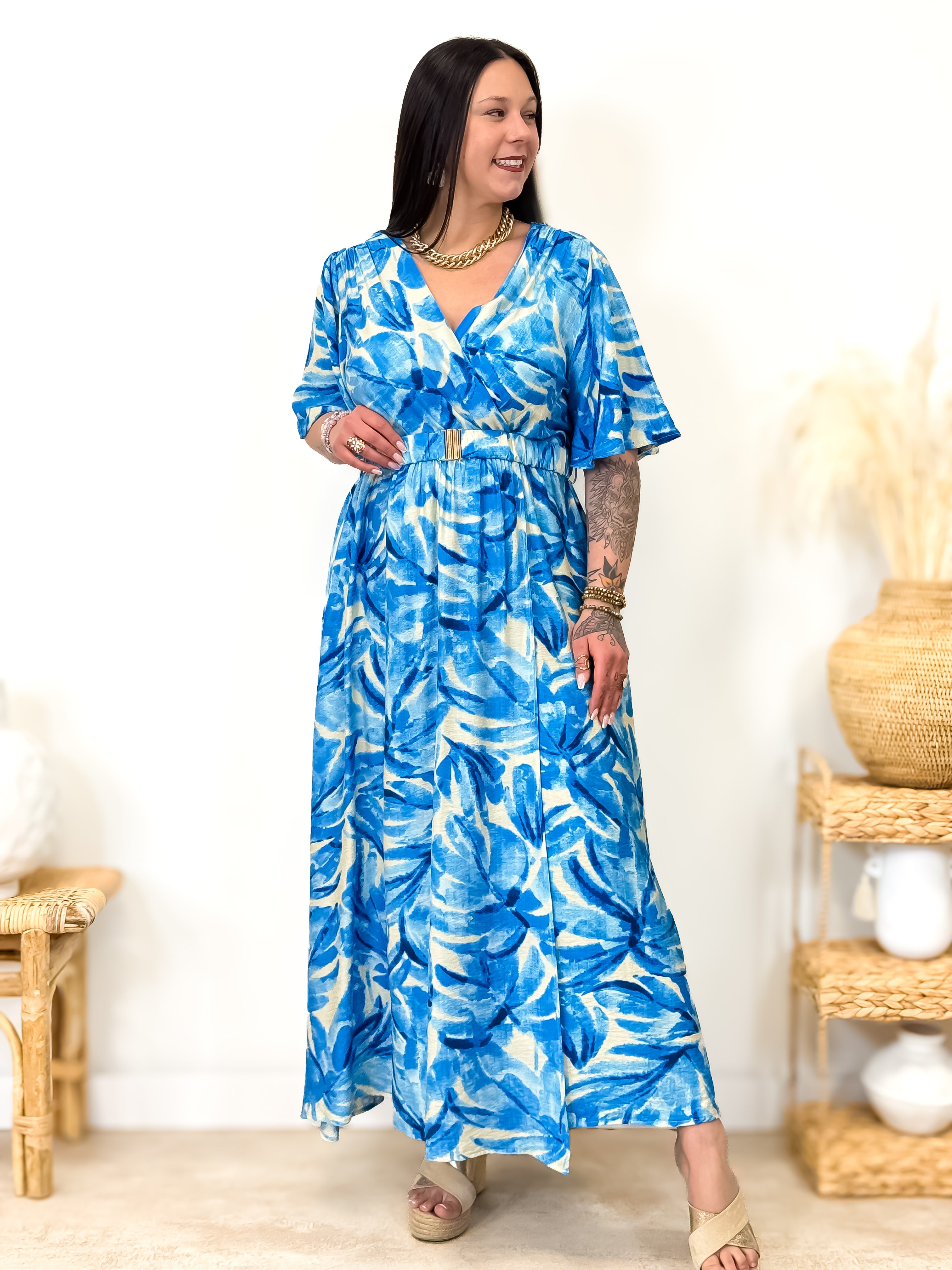 Jurk - Soraya - Blauw