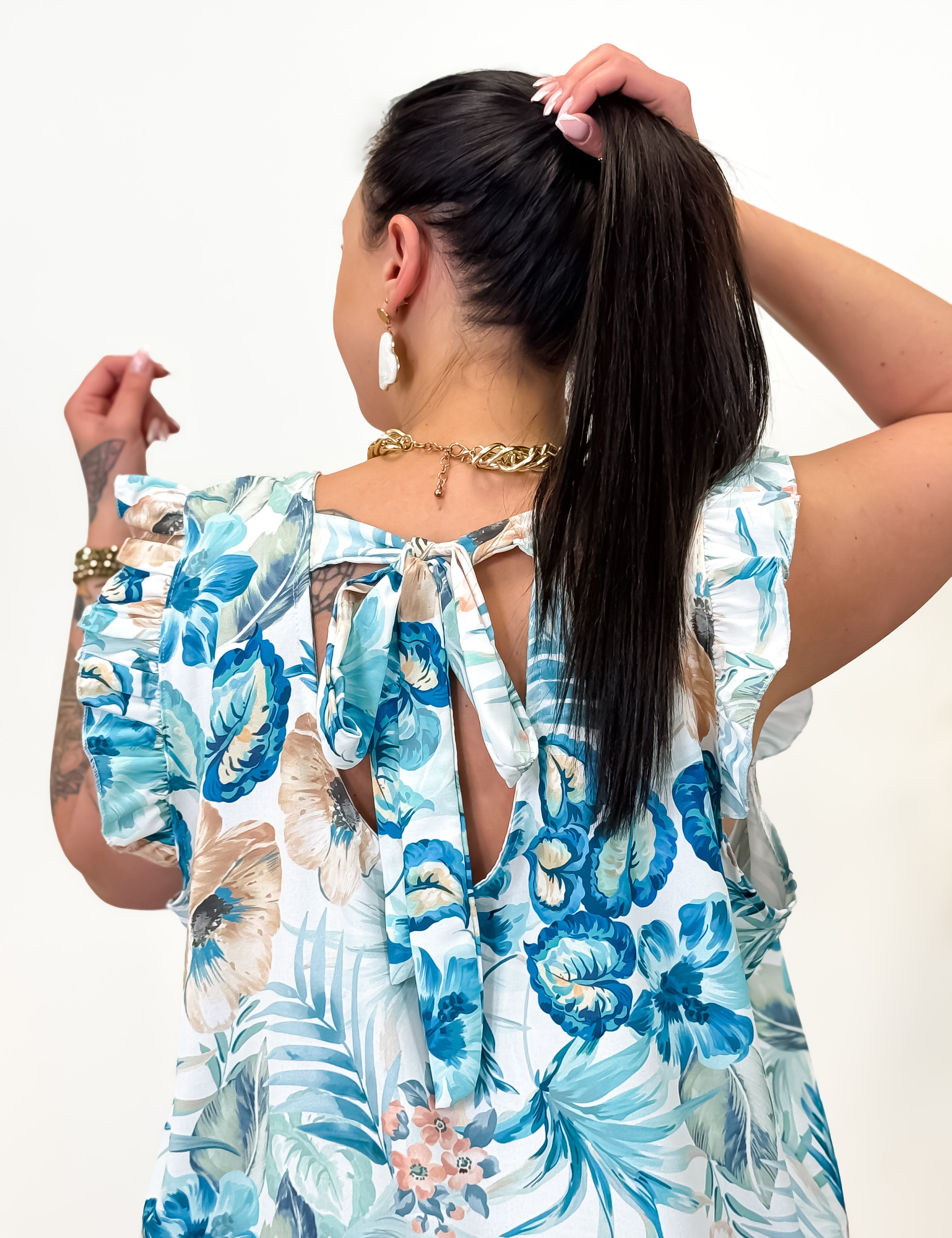 Blouse - Rosy - Bleu