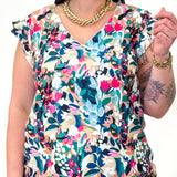 Blouse - Shanna - Turquoise
