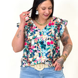 Blouse - Shanna - Turquoise