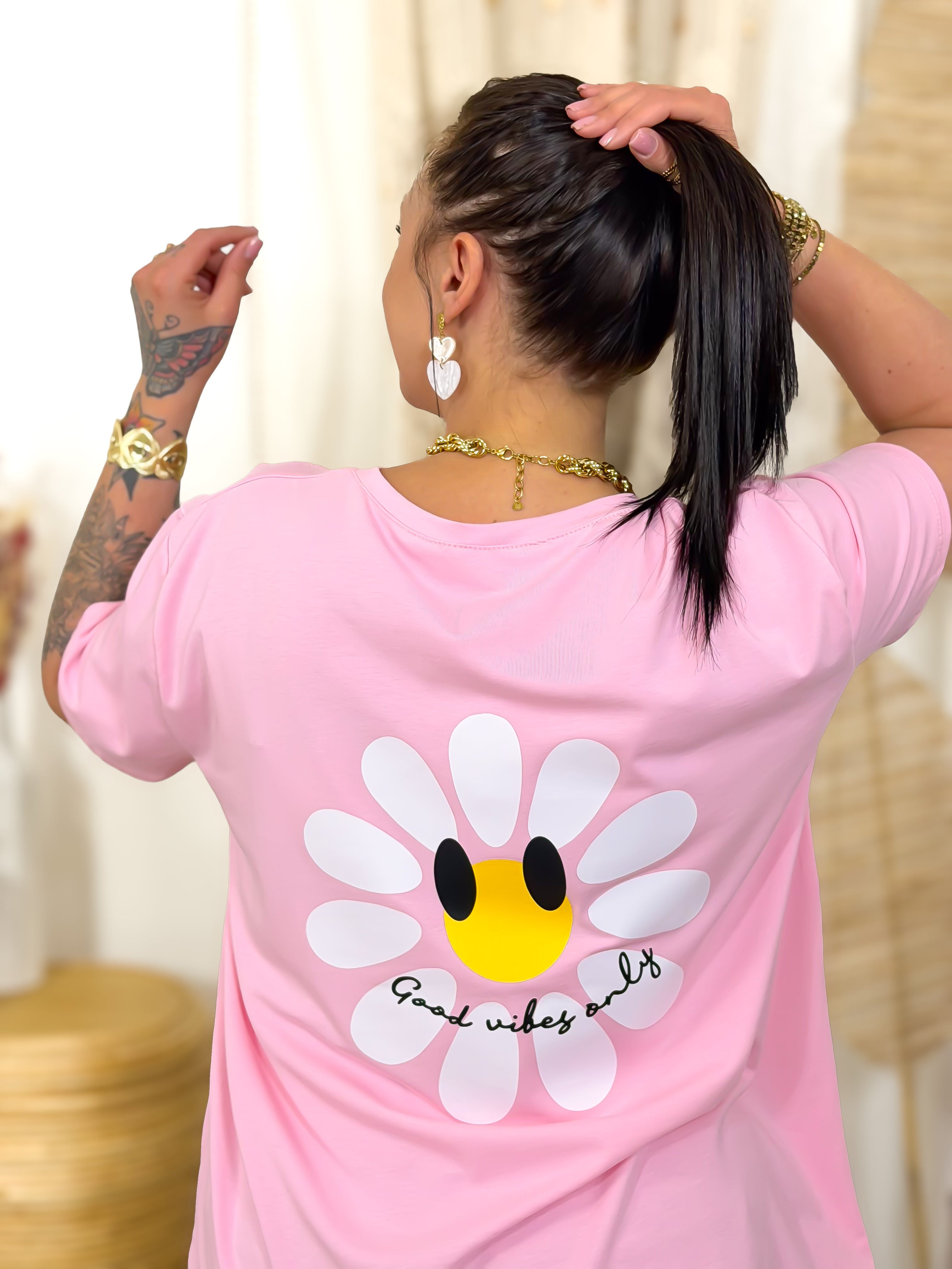 T-shirt - Flowers - Rose