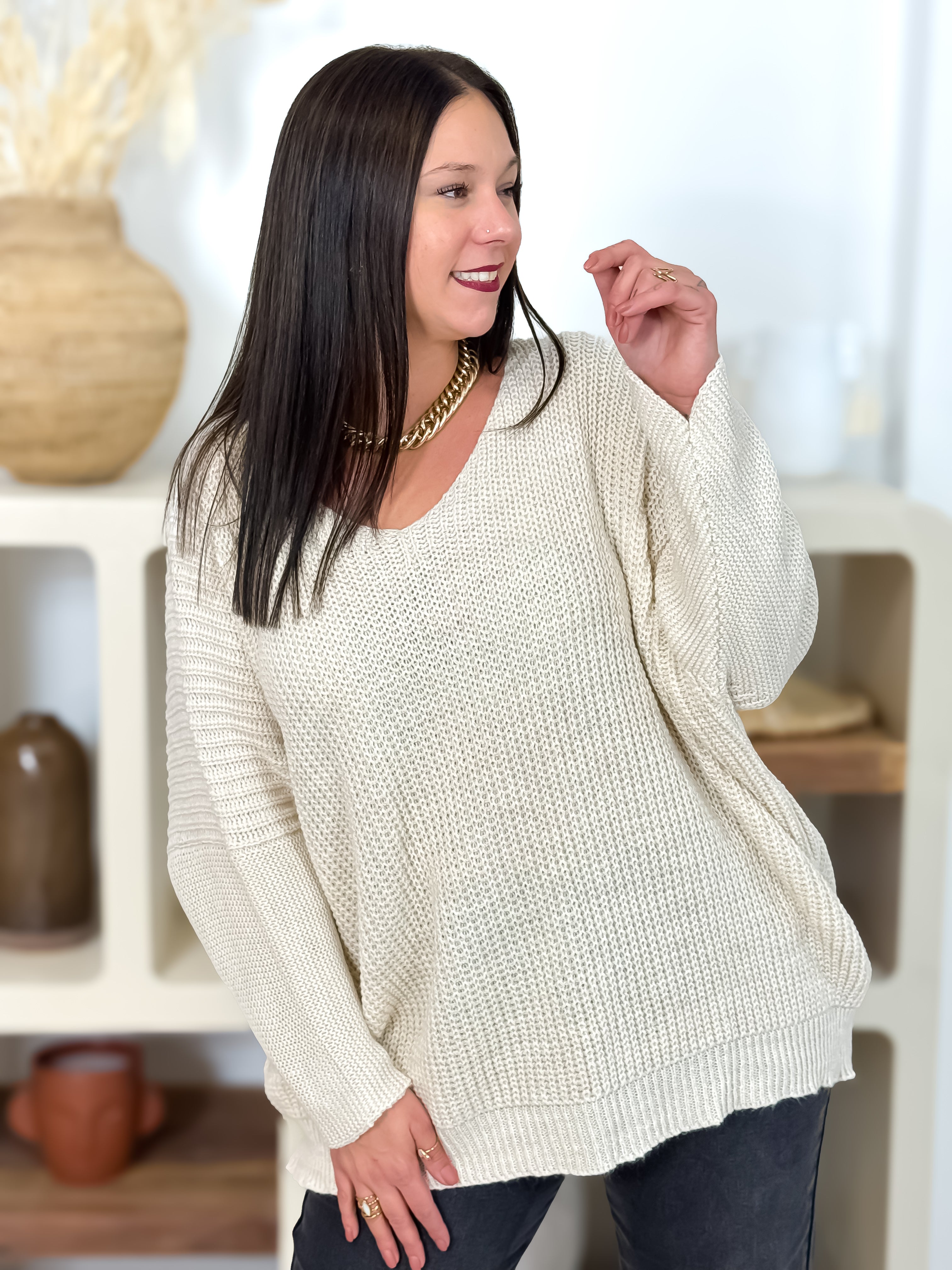 Pull - Annissa - Beige