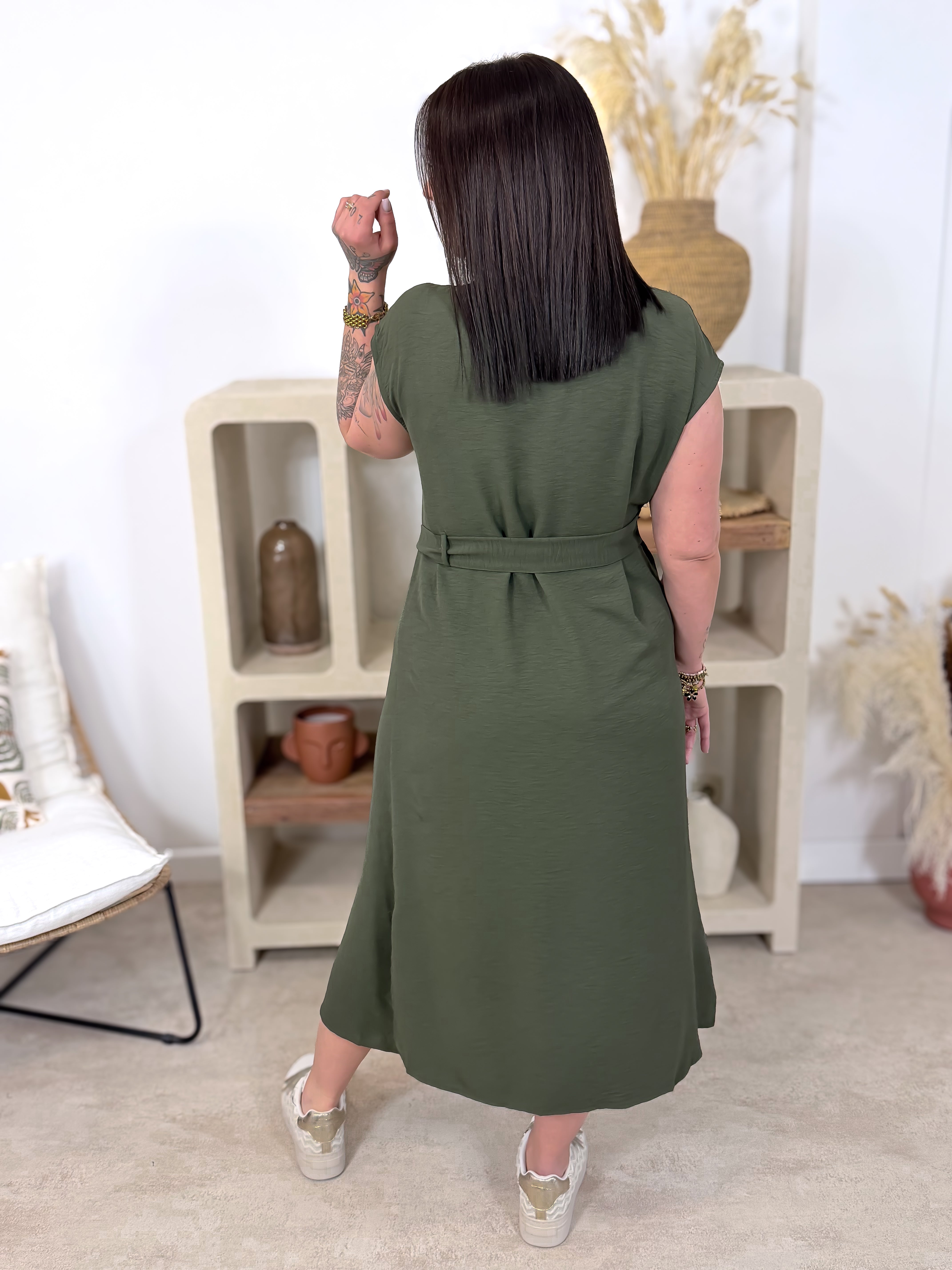 Robe - Alicia - Kaki