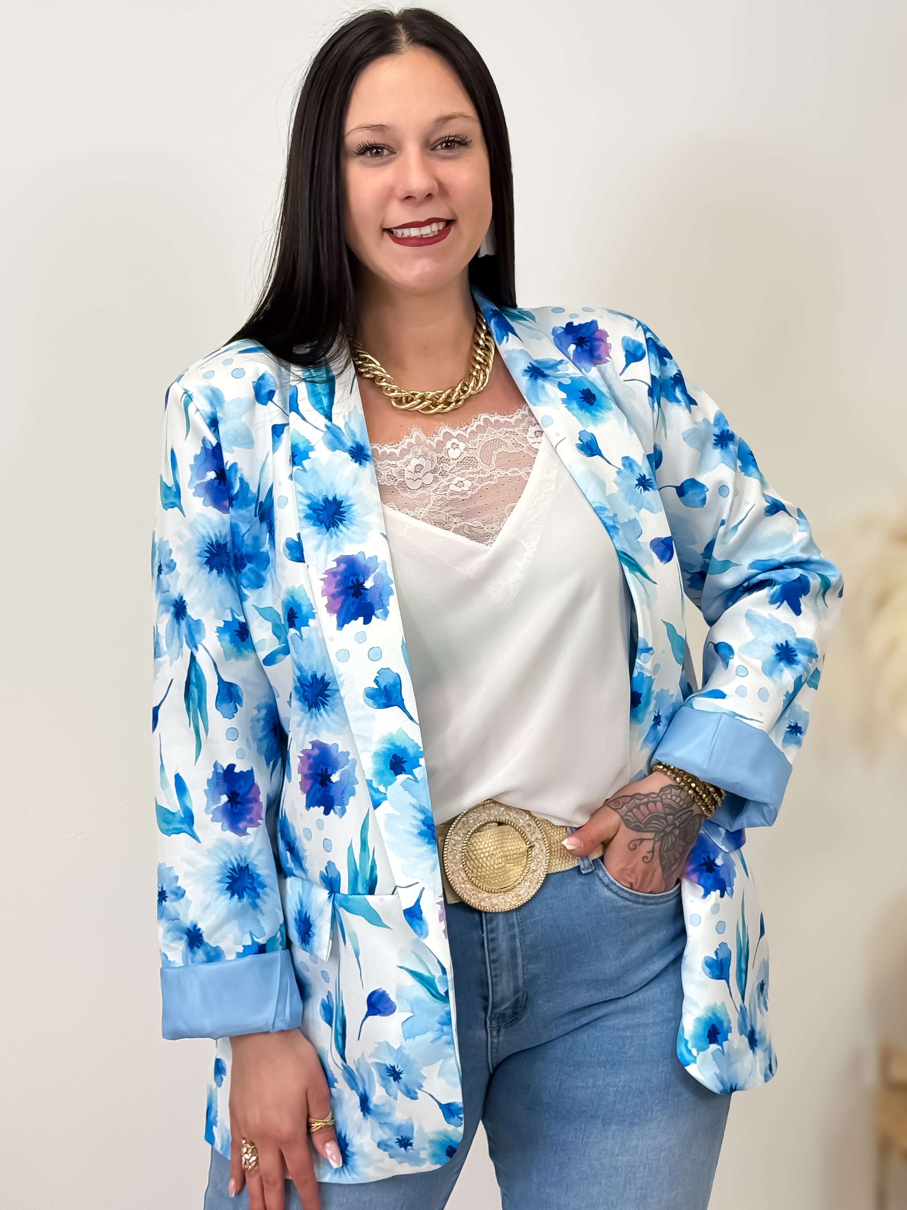 Blazer - Lina - Blauw