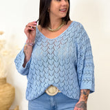 Pull - Julianna - Bleu ciel